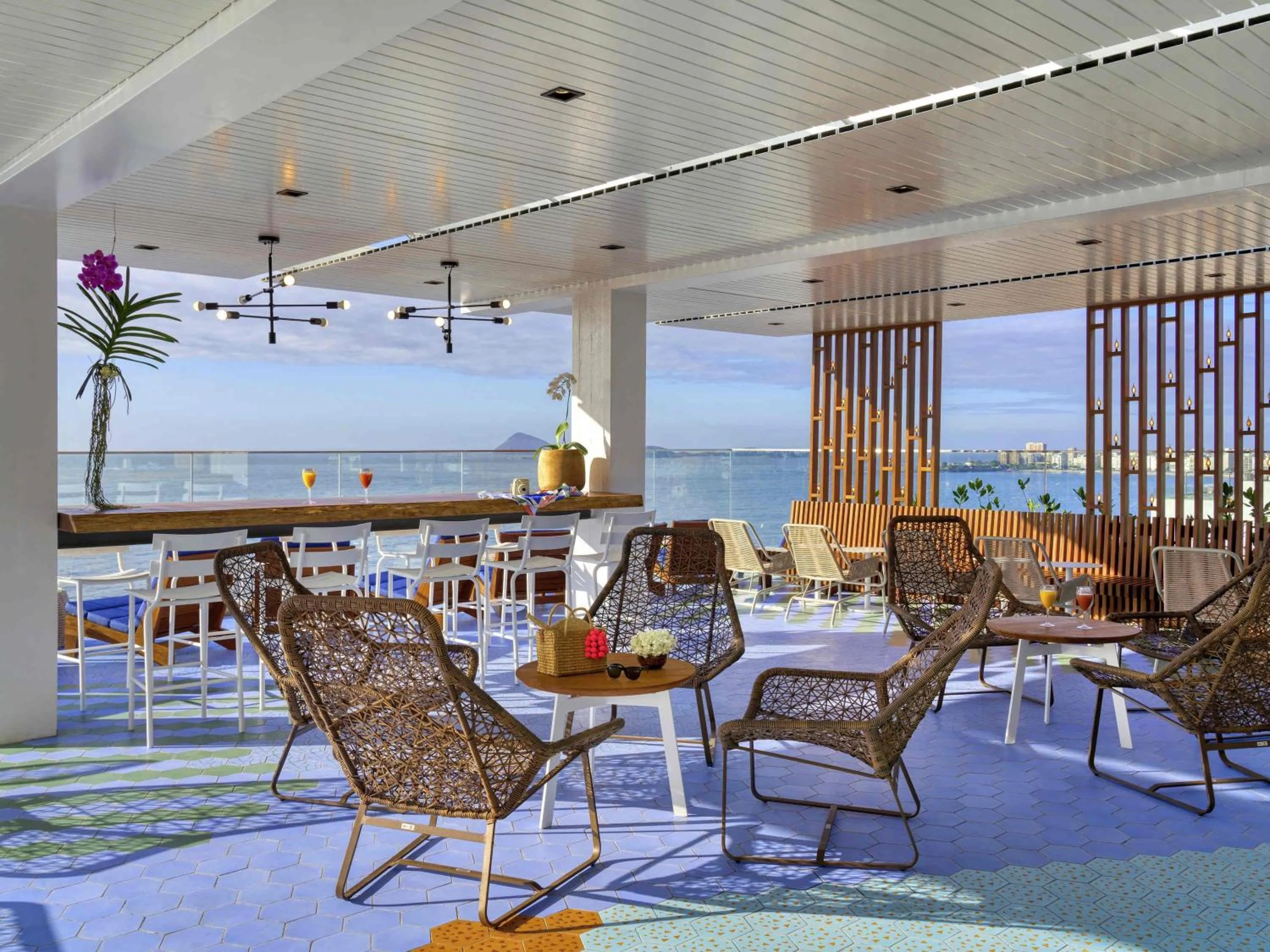 Lounge or bar in Novotel Rio de Janeiro Leme