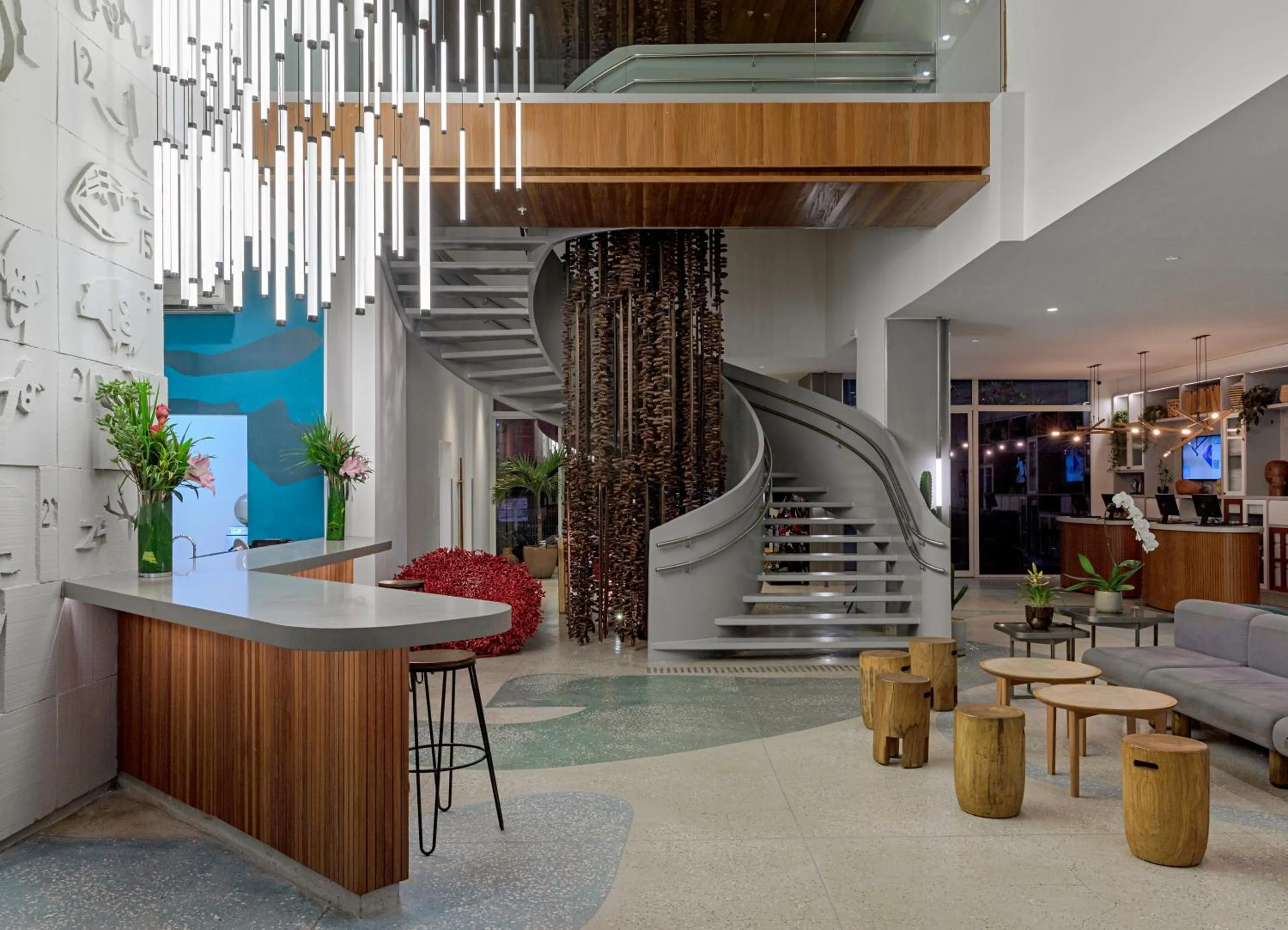 Lobby or reception in Novotel Rio de Janeiro Leme