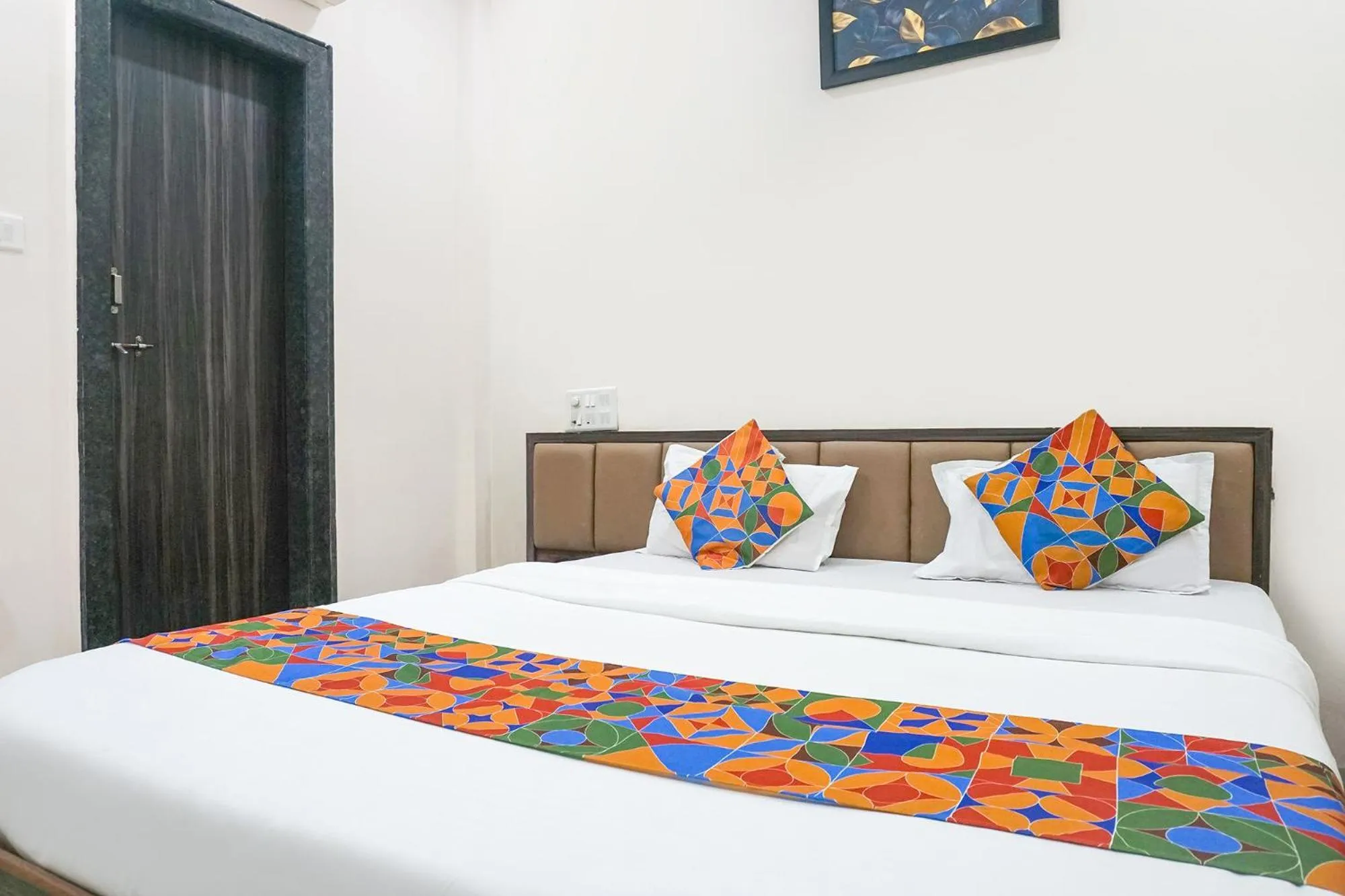 Bed in FabHotel Rachana Residency - Nr Shivaji Nagar Metro Station and Railway Station