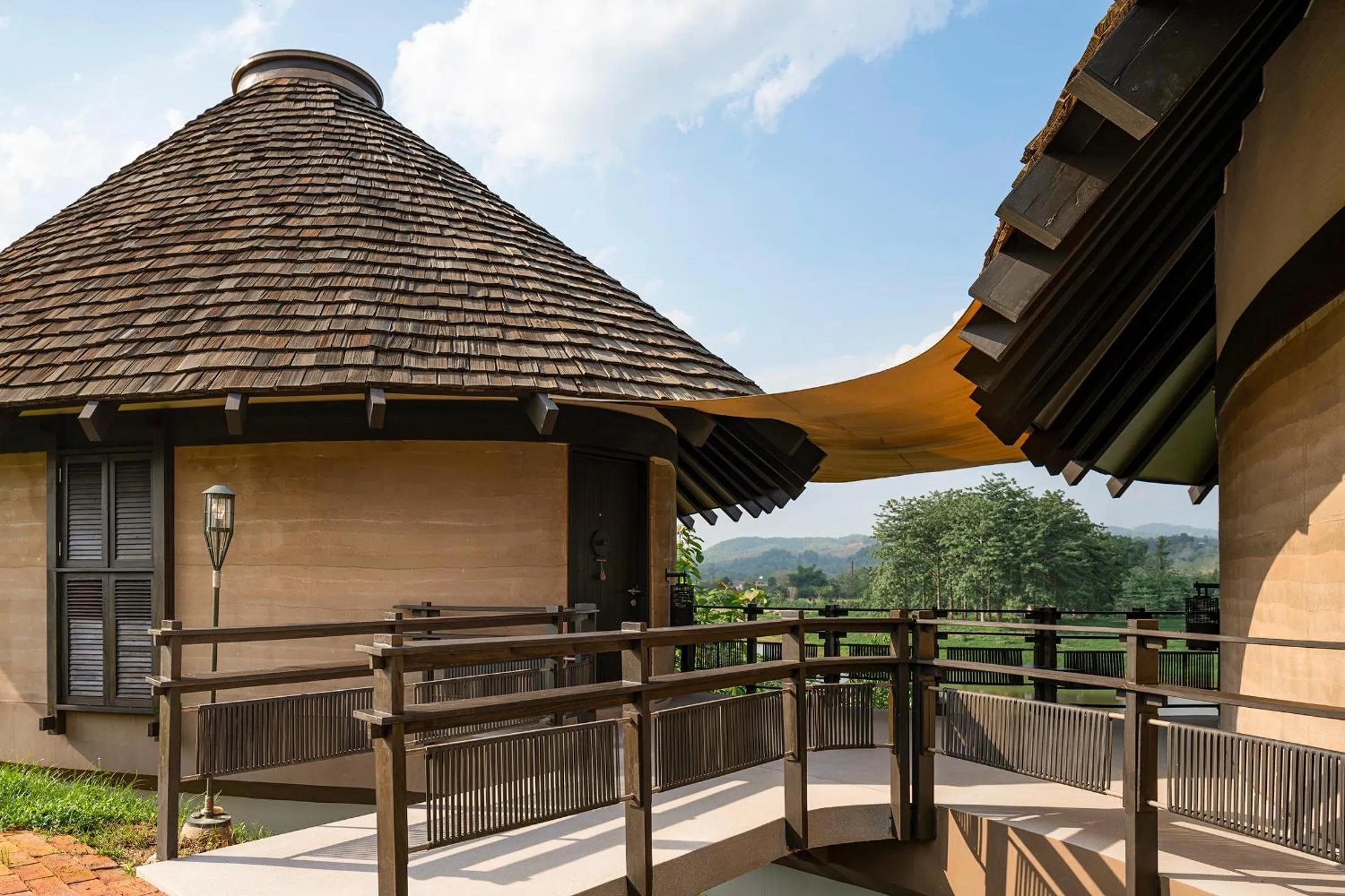 Property building in Patamma Hideaway Resort