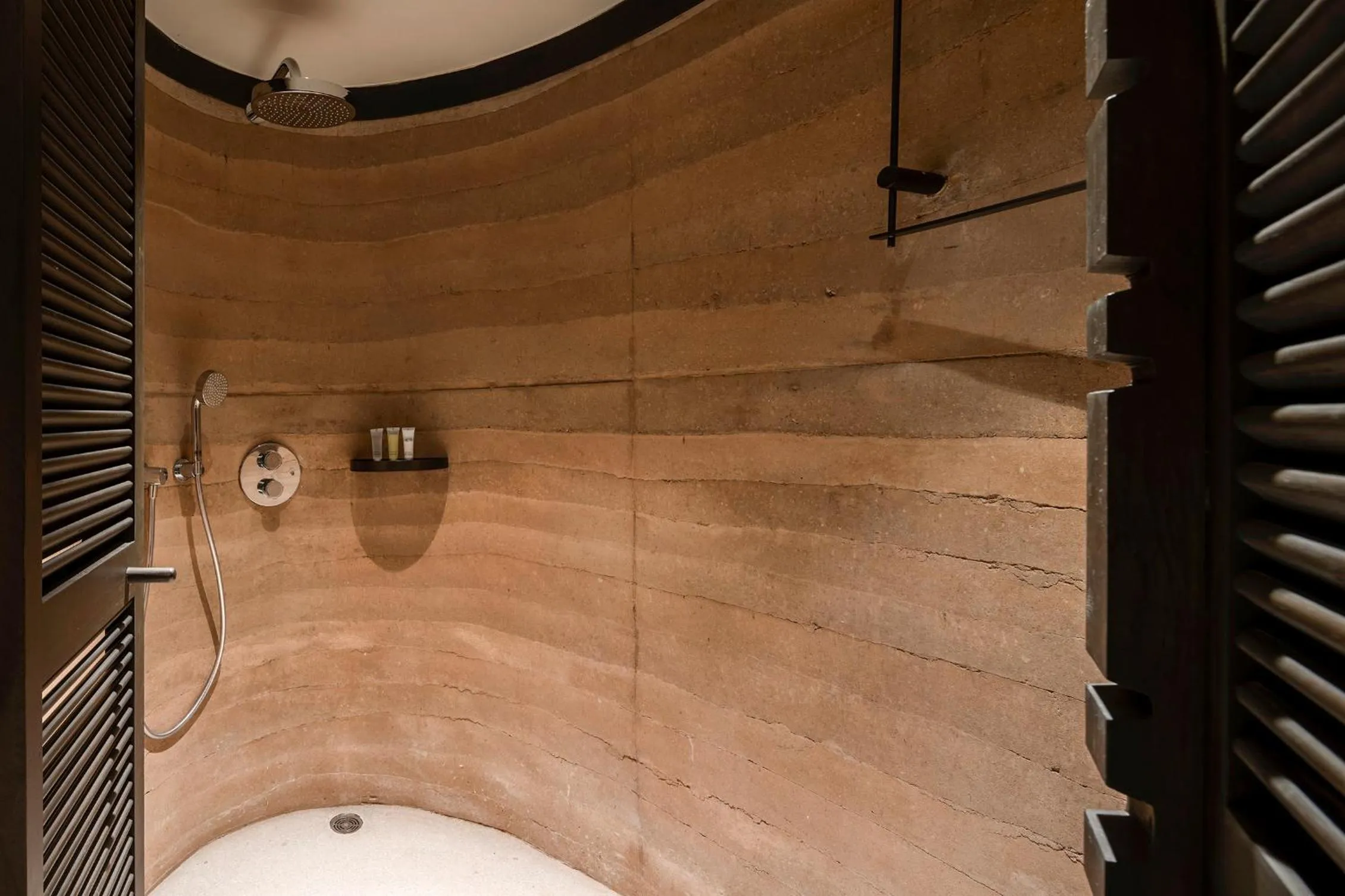 Shower in Patamma Hideaway Resort