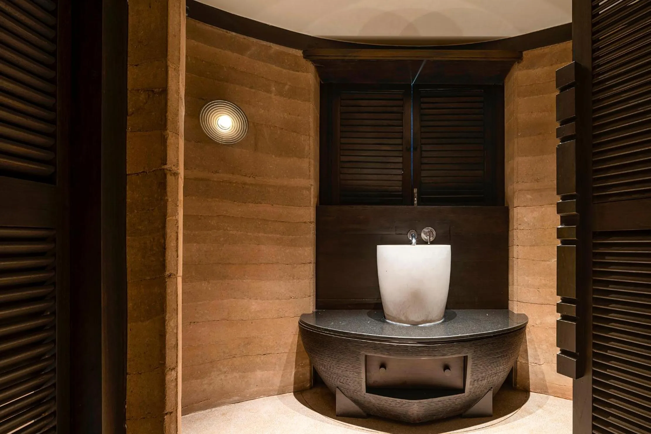 Bathroom in Patamma Hideaway Resort