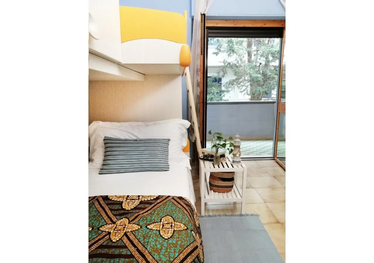 Bed in HoliHome_Mediterraneo - Splendido, 50m dal mare