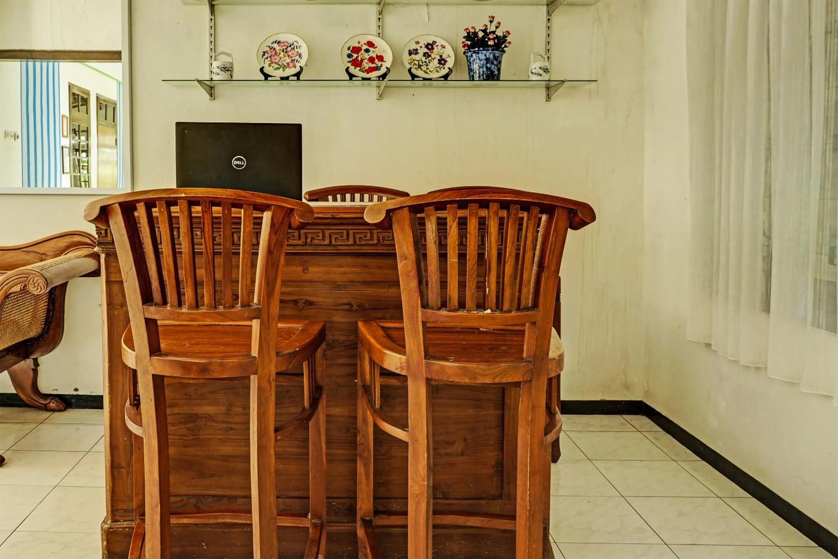 Lobby or reception in OYO Life 92376 Agape Villa