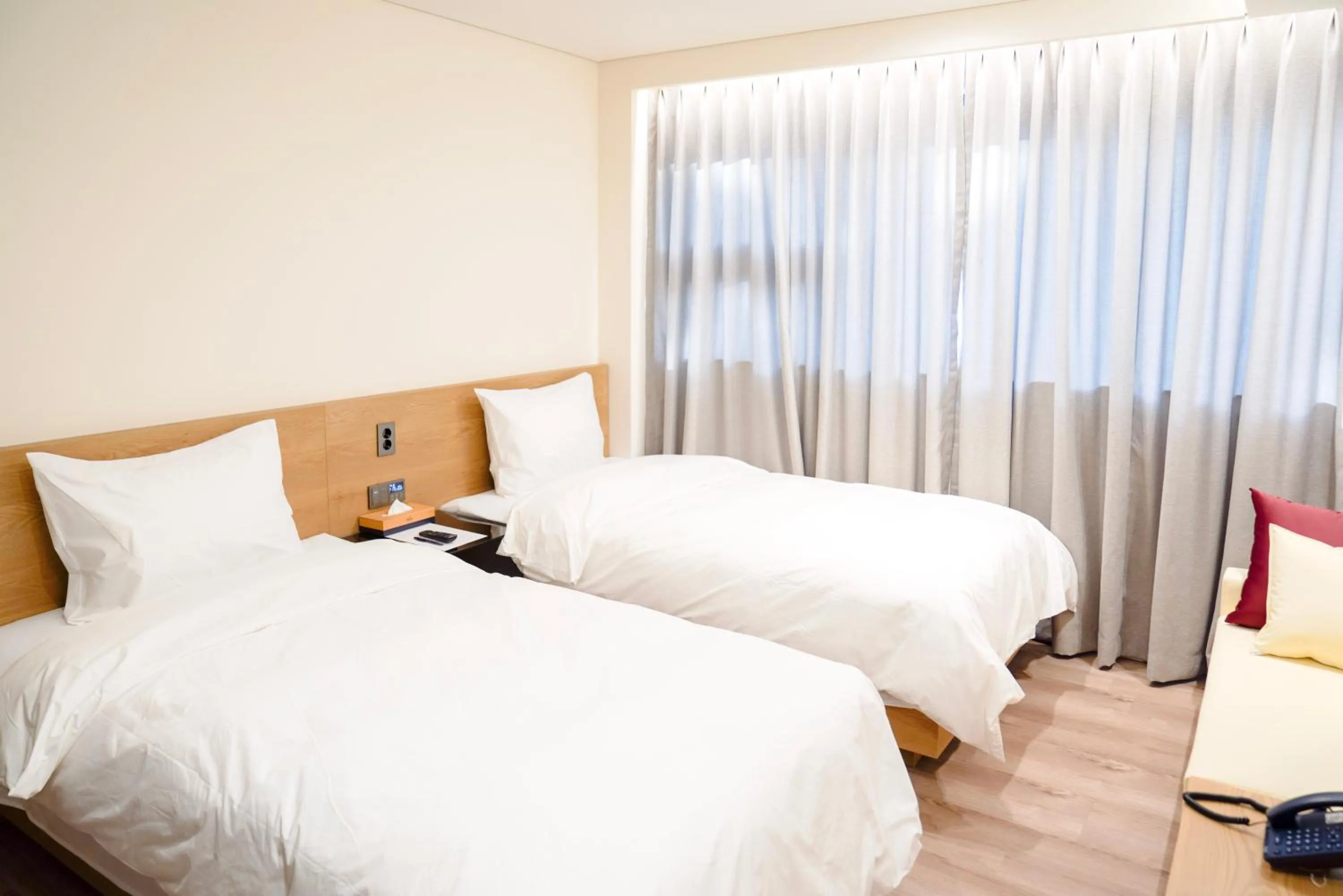 Bed in Eden Foret Hotel