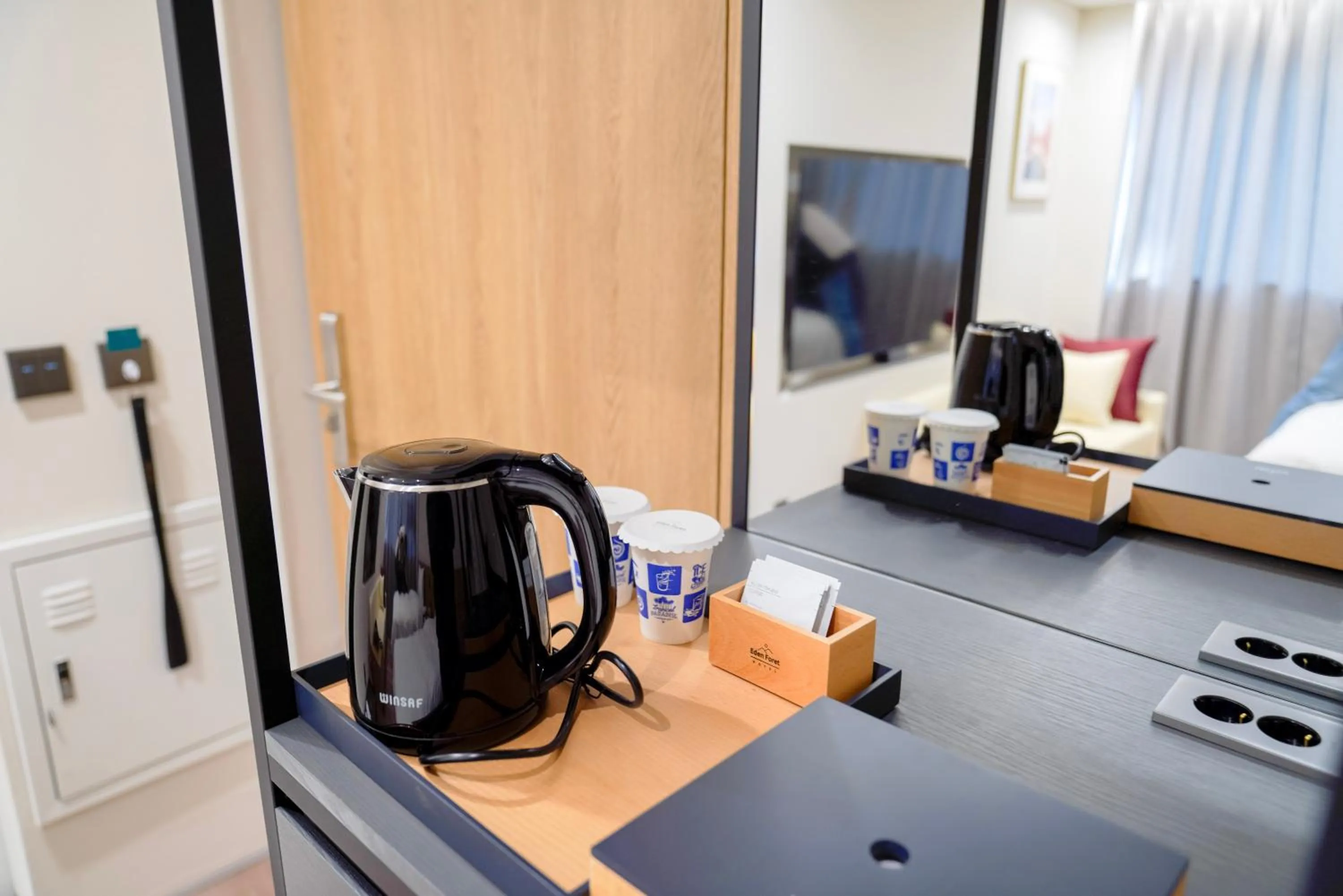 Bed in Eden Foret Hotel