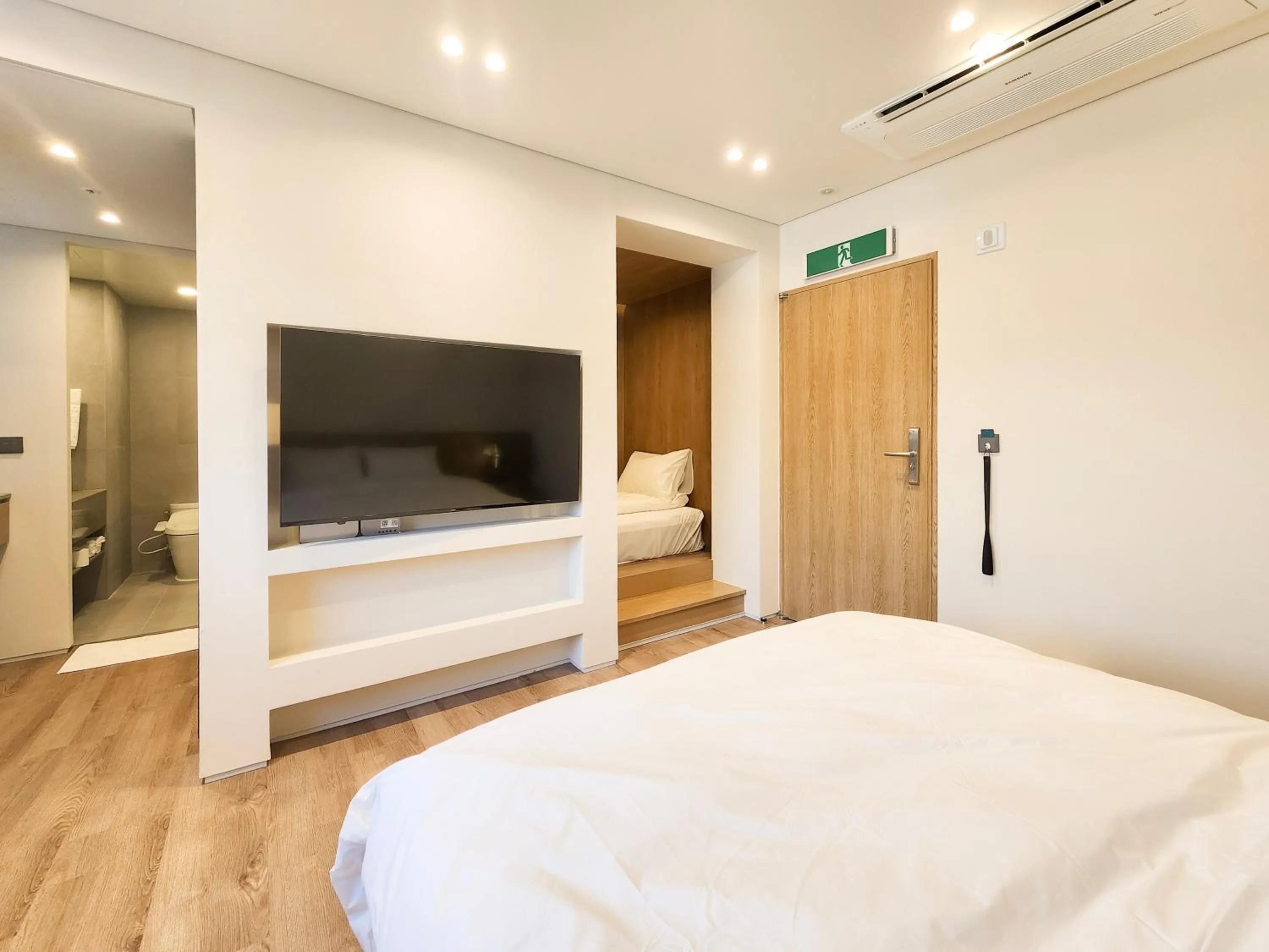 Bed in Eden Foret Hotel