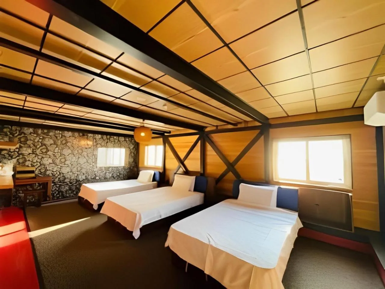 Bed in HOTEL COCOA RESORT