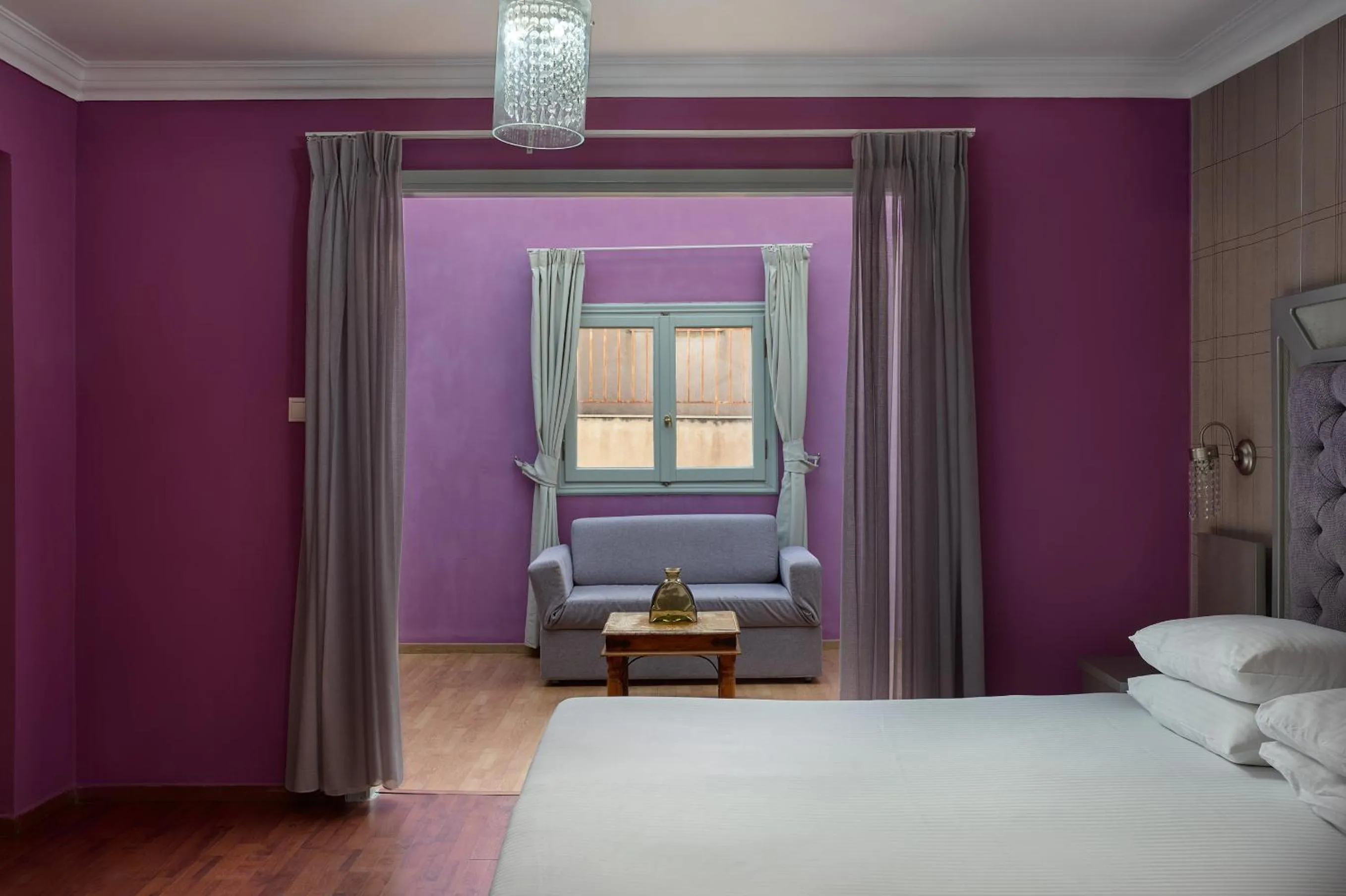 Bedroom, Bed in Delphi Art Hotel by Prima Hotels