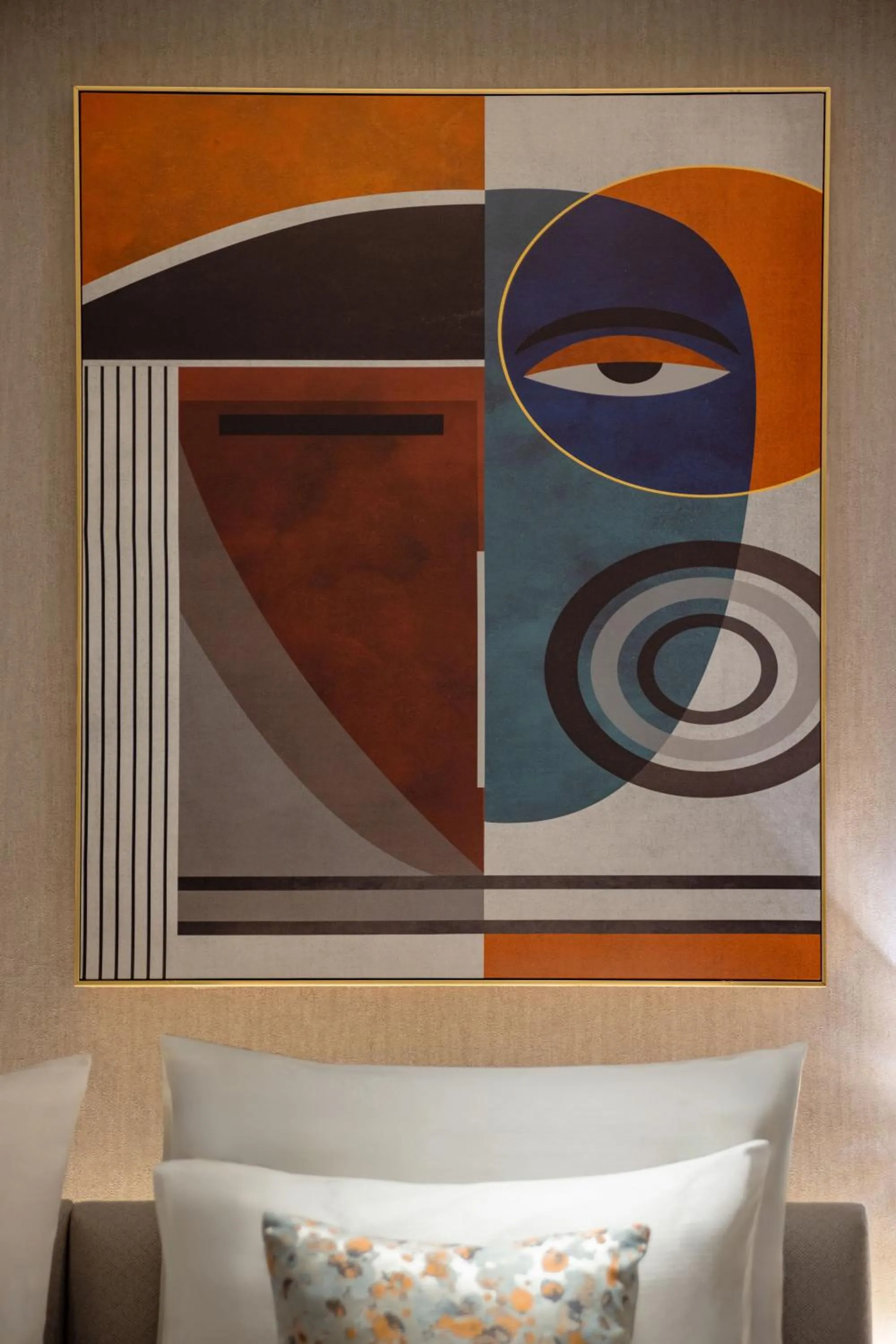 Bed in Herloom Hotel & Residence BSD Tangerang