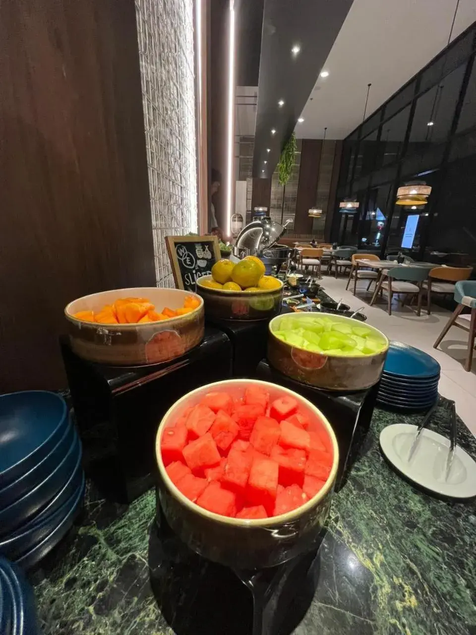 Buffet breakfast in Herloom Hotel & Residence BSD Tangerang Buffet breakfast in Herloom Hotel & Residence BSD Tangerang