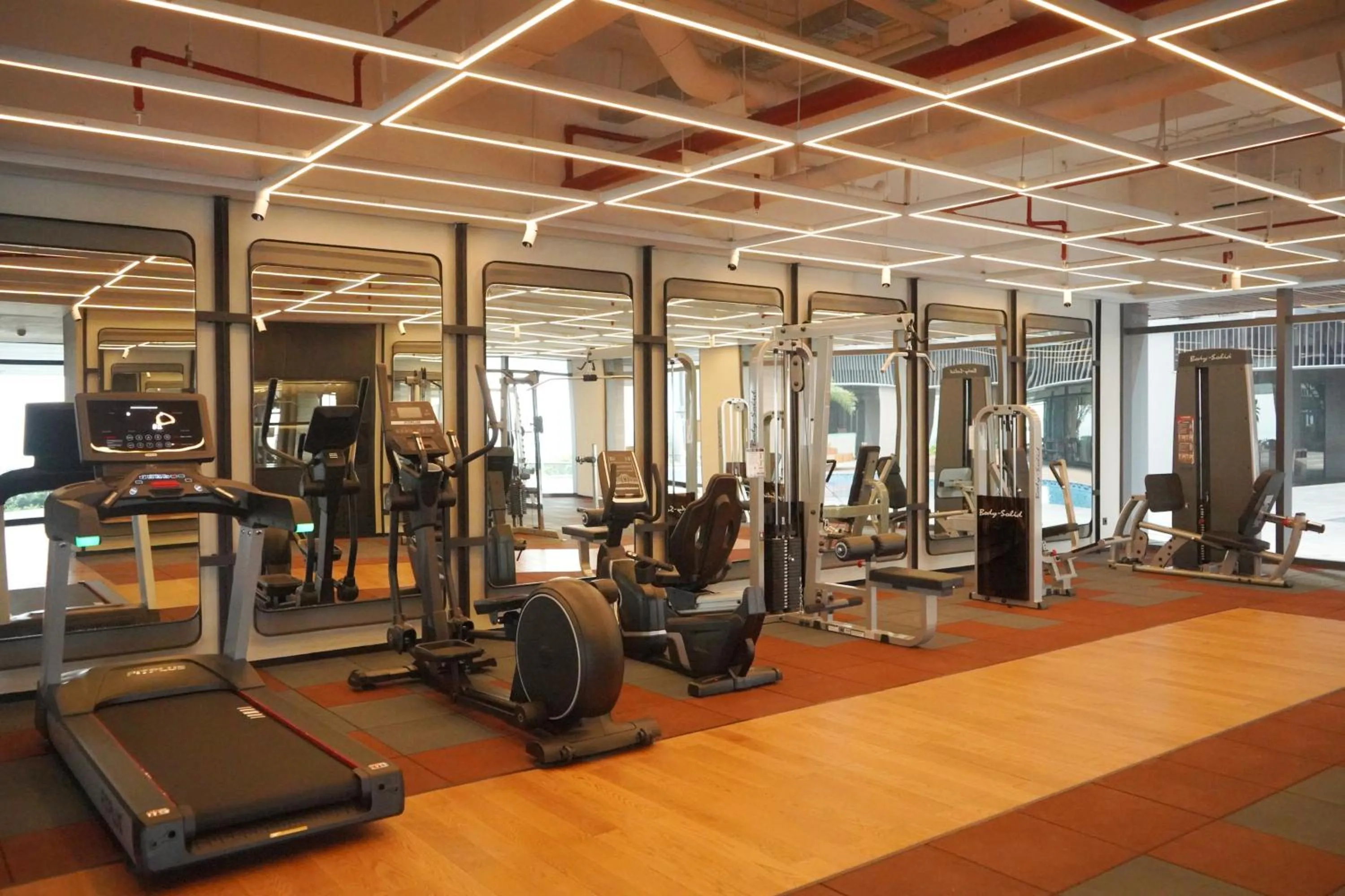 Fitness centre/facilities in Herloom Hotel & Residence BSD Tangerang
