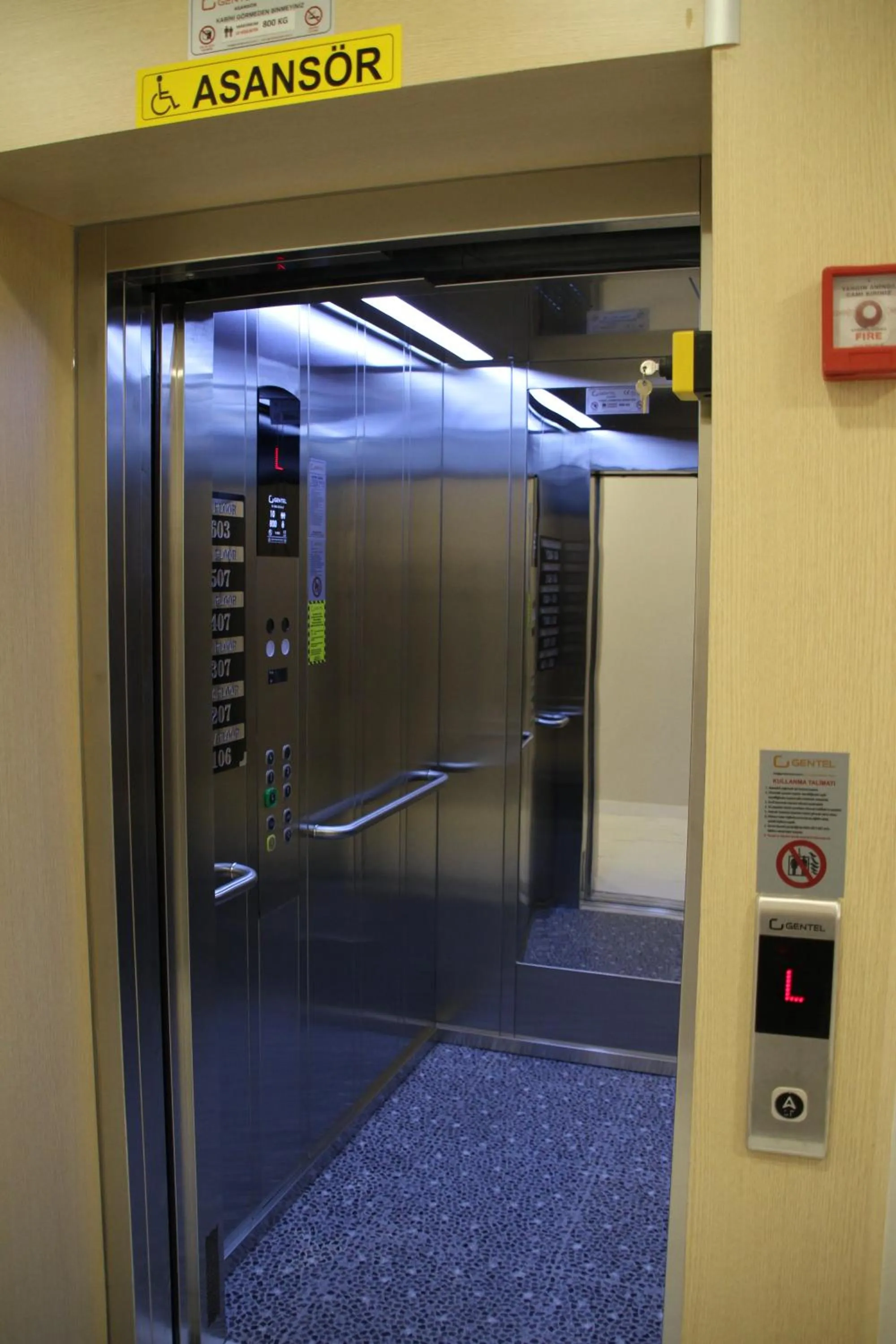 elevator in MOF Comfort Edirne