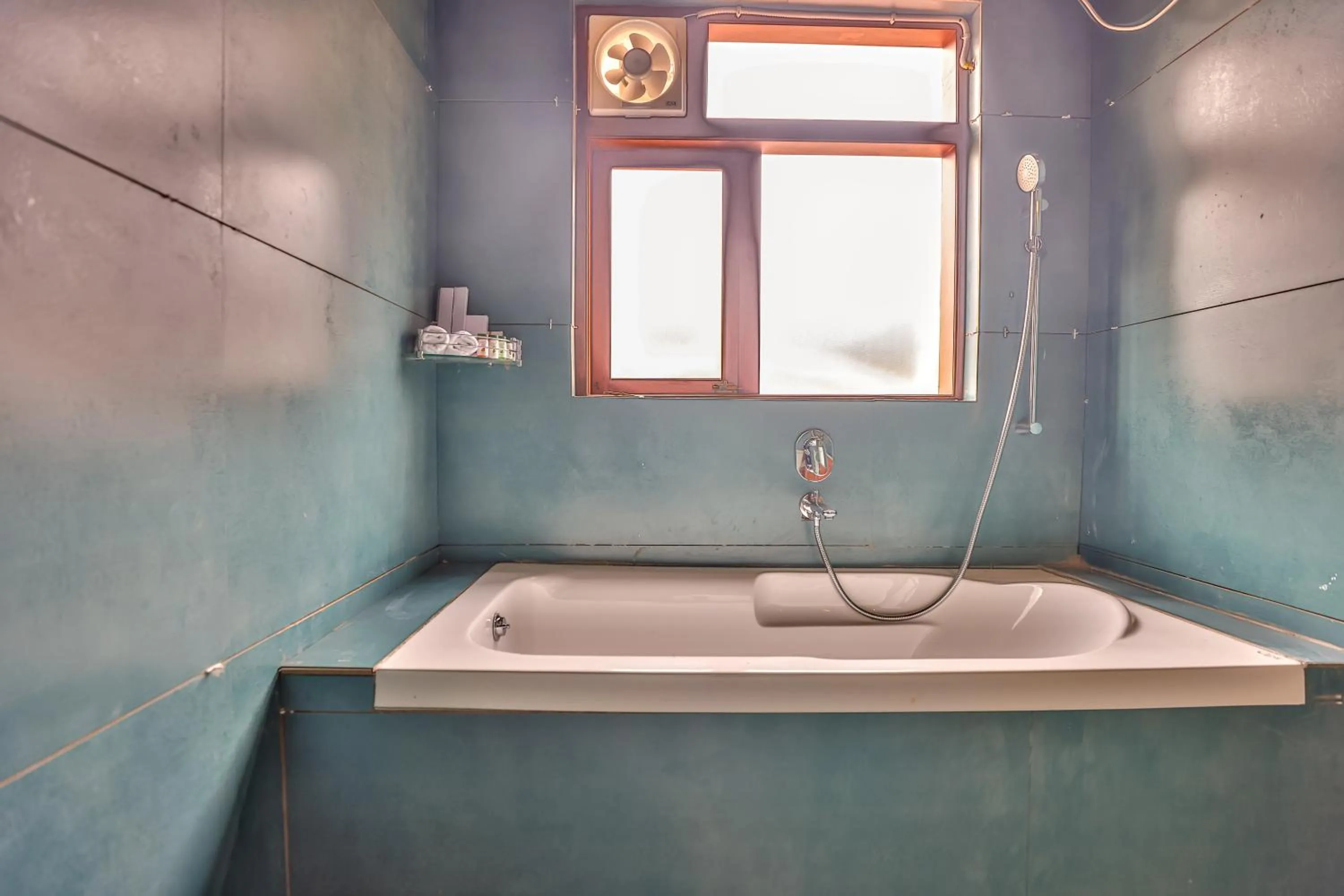 Bath in Hill Crest Resort - Coorg