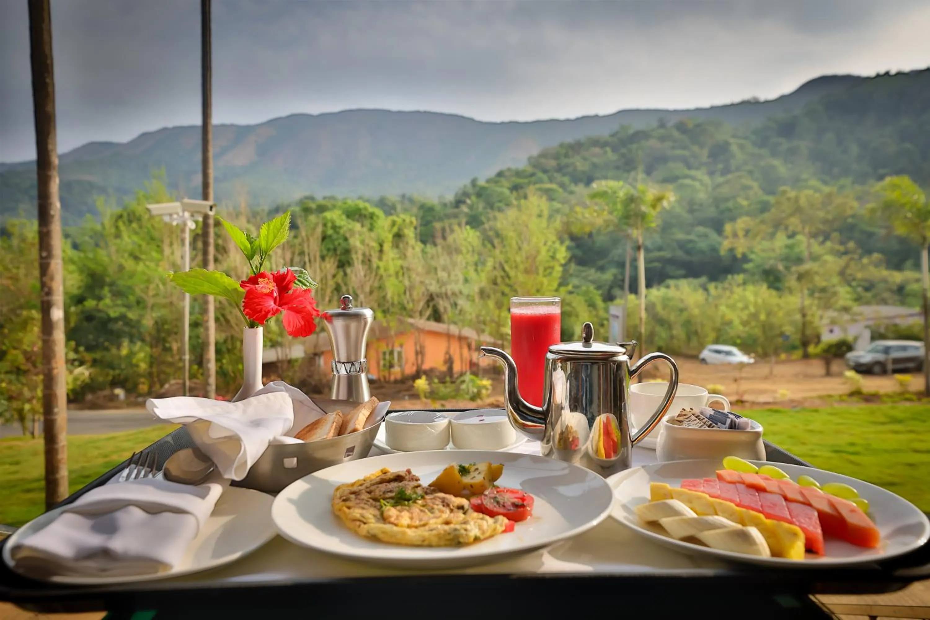 Natural landscape in Hill Crest Resort - Coorg