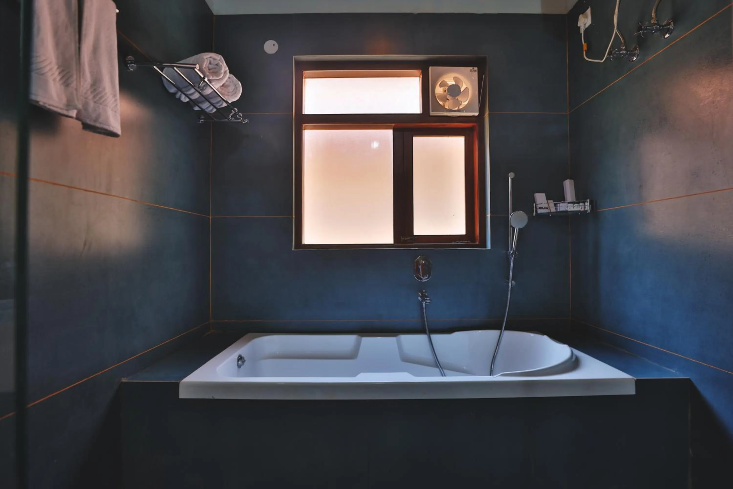 Bathroom in Hill Crest Resort - Coorg