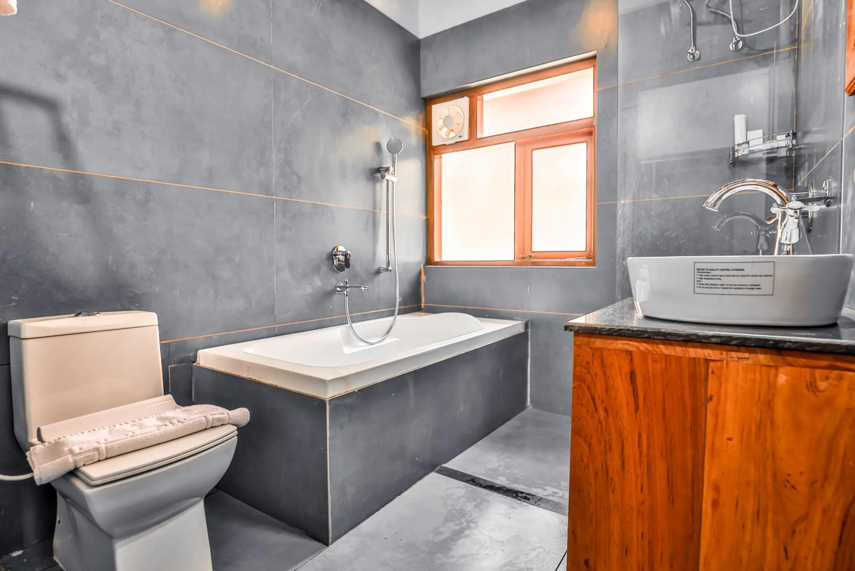 Bathroom in Hill Crest Resort - Coorg