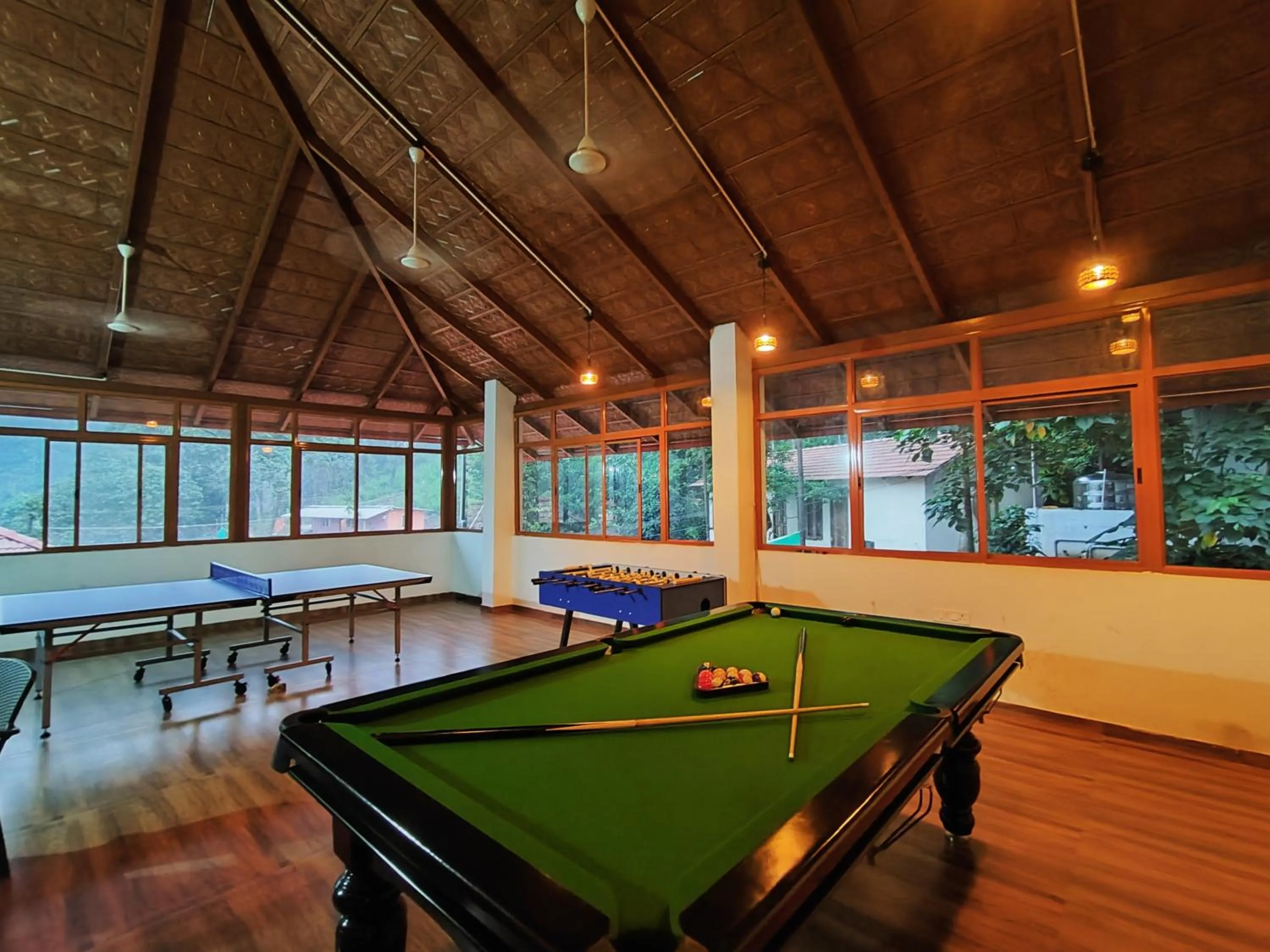 Billiard in Hill Crest Resort - Coorg