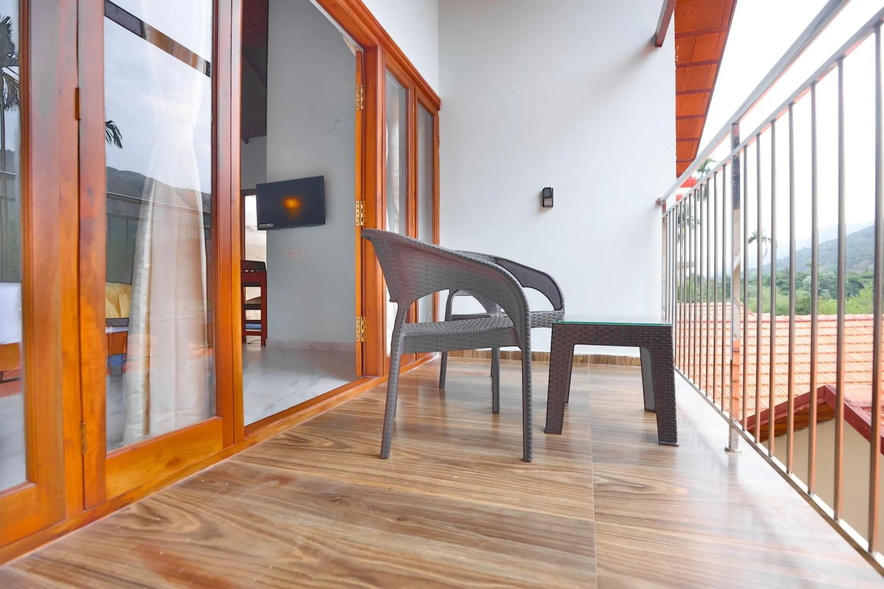 Balcony/Terrace in Hill Crest Resort - Coorg