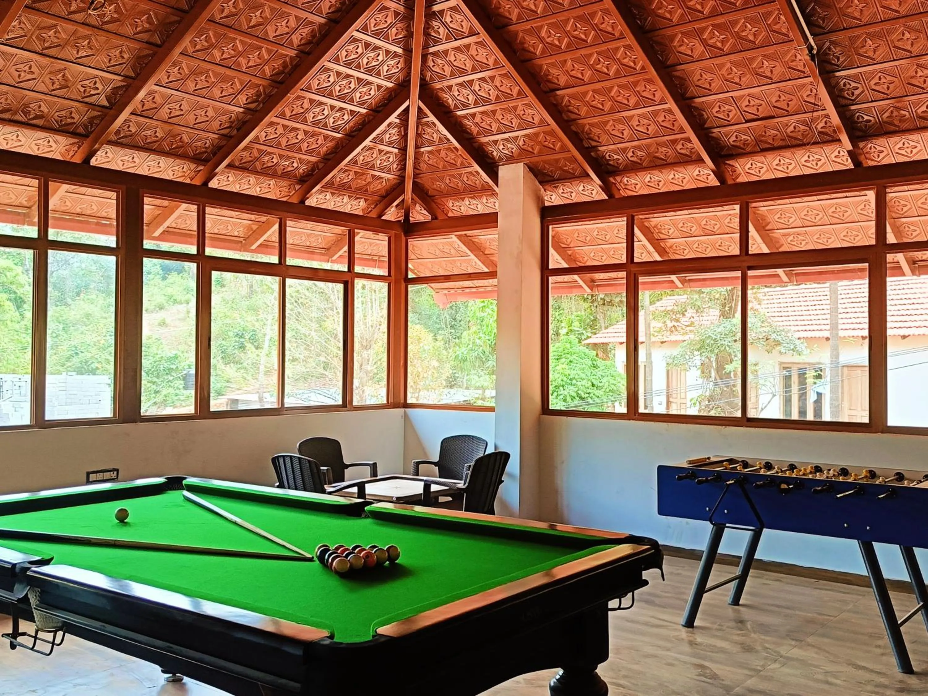Game Room in Hill Crest Resort - Coorg