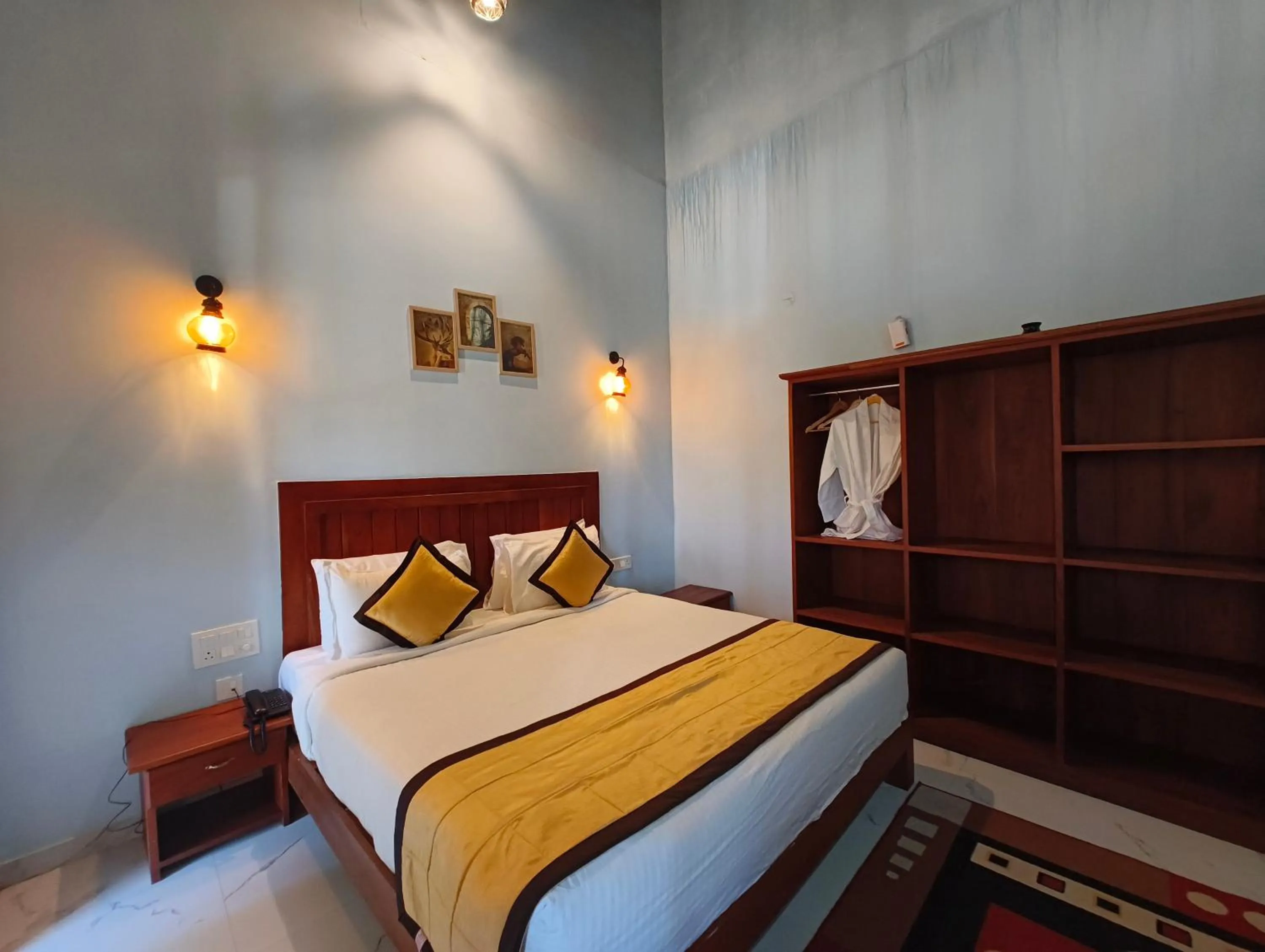 Bed in Hill Crest Resort - Coorg