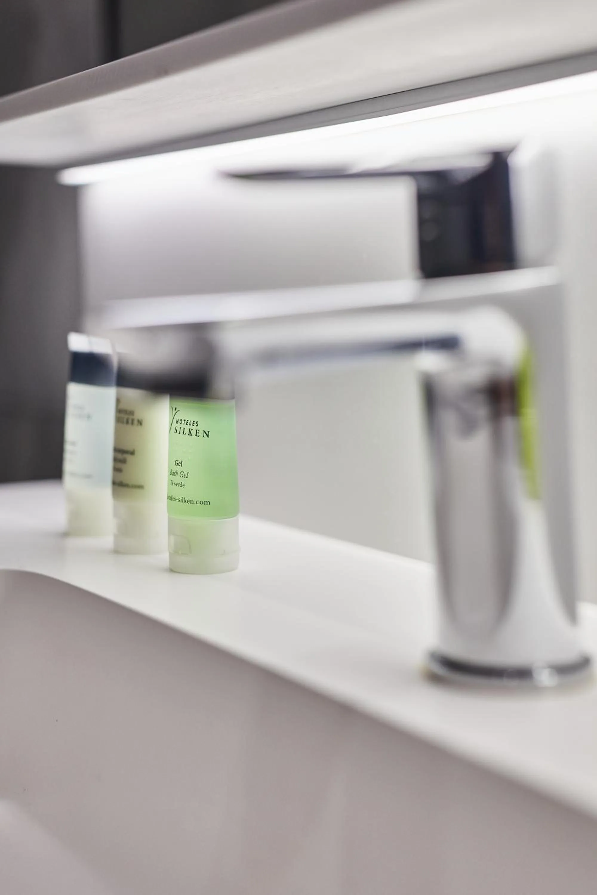 Bathroom in Hotel Silken Palacio Uribarren