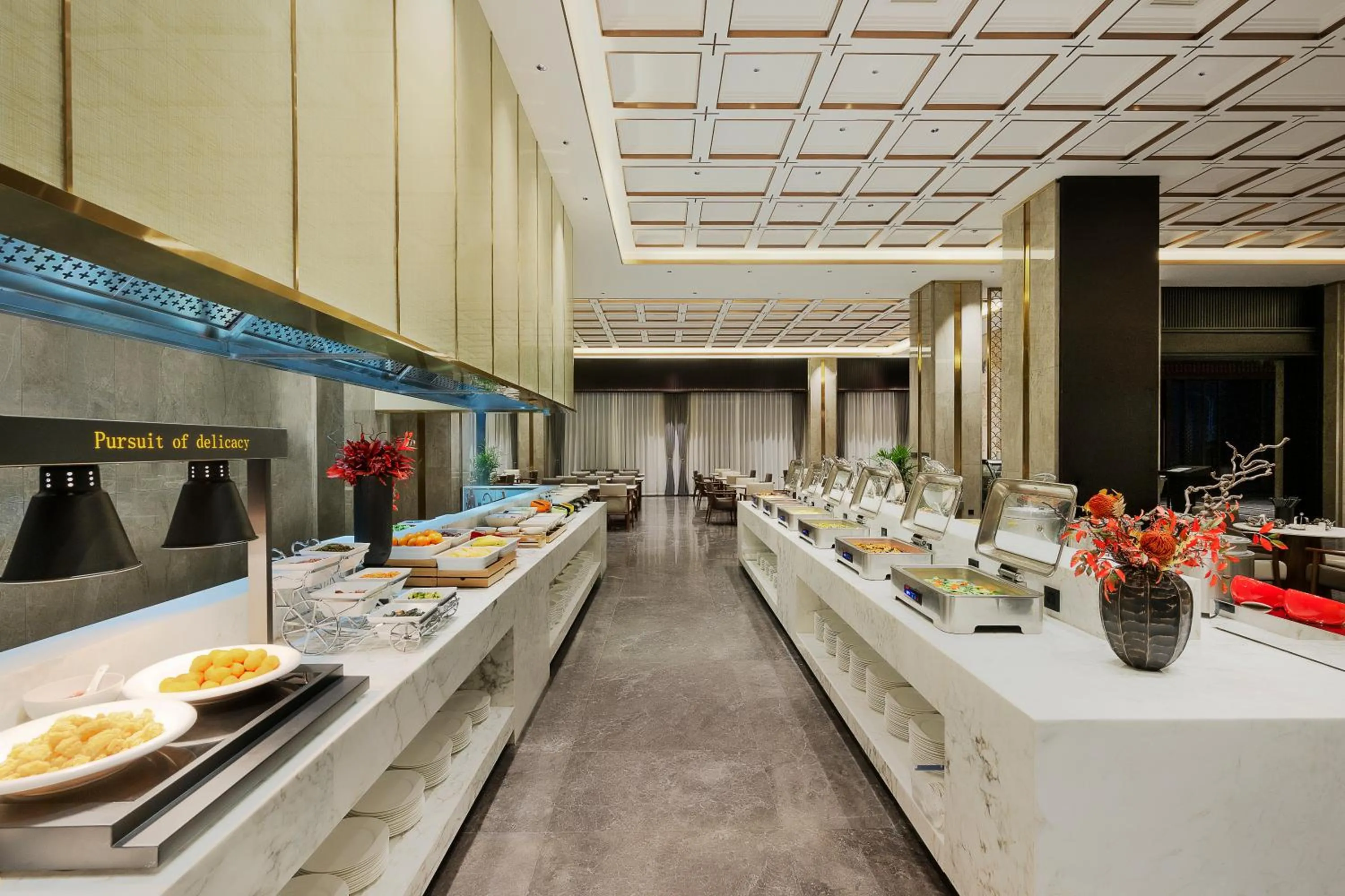 Buffet breakfast in S&N Xuanting Hotel Pengze