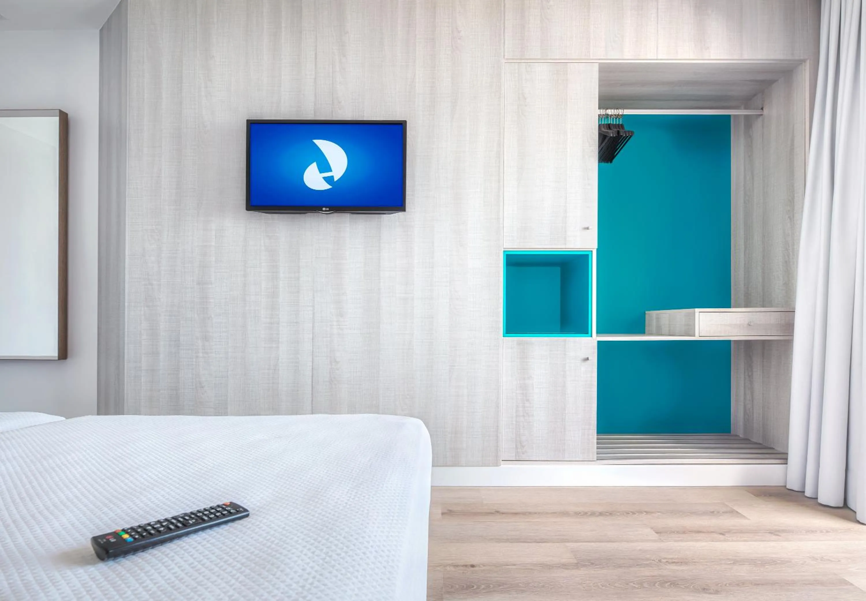 TV and multimedia, Bed in Hotel Lancelot