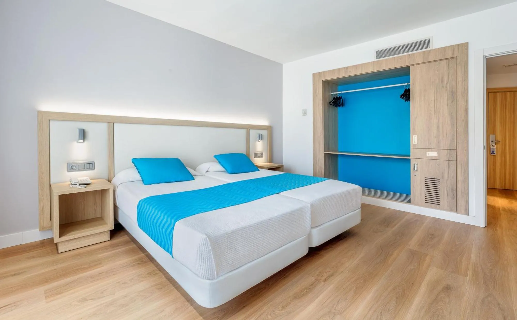 Bed in Hotel Lancelot