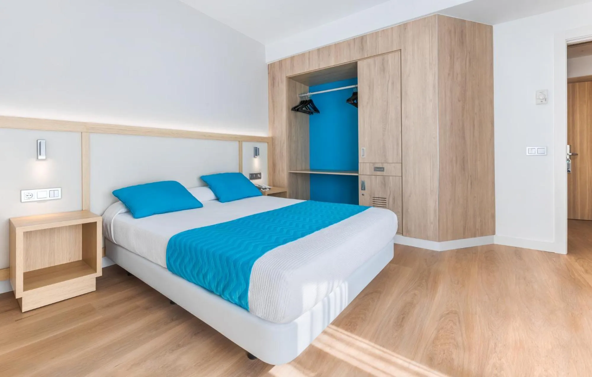 Bed in Hotel Lancelot