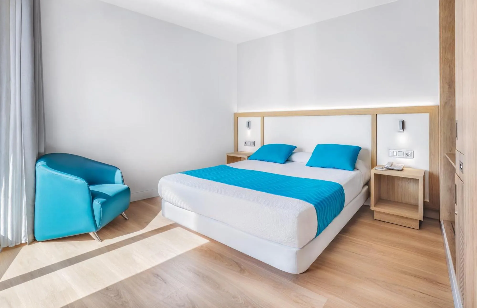 Bed in Hotel Lancelot