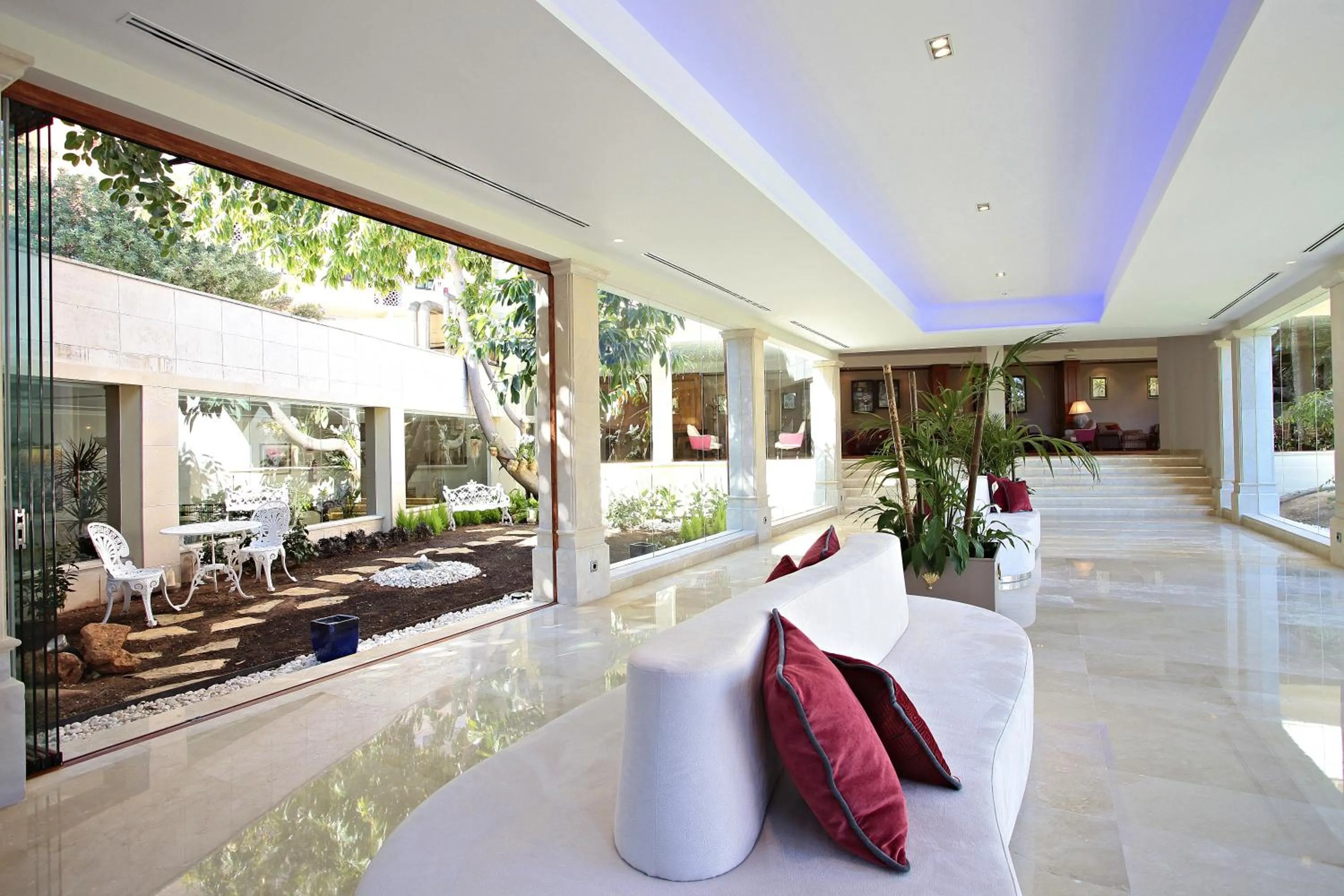 Lobby or reception in Hotel Son Caliu Spa Oasis