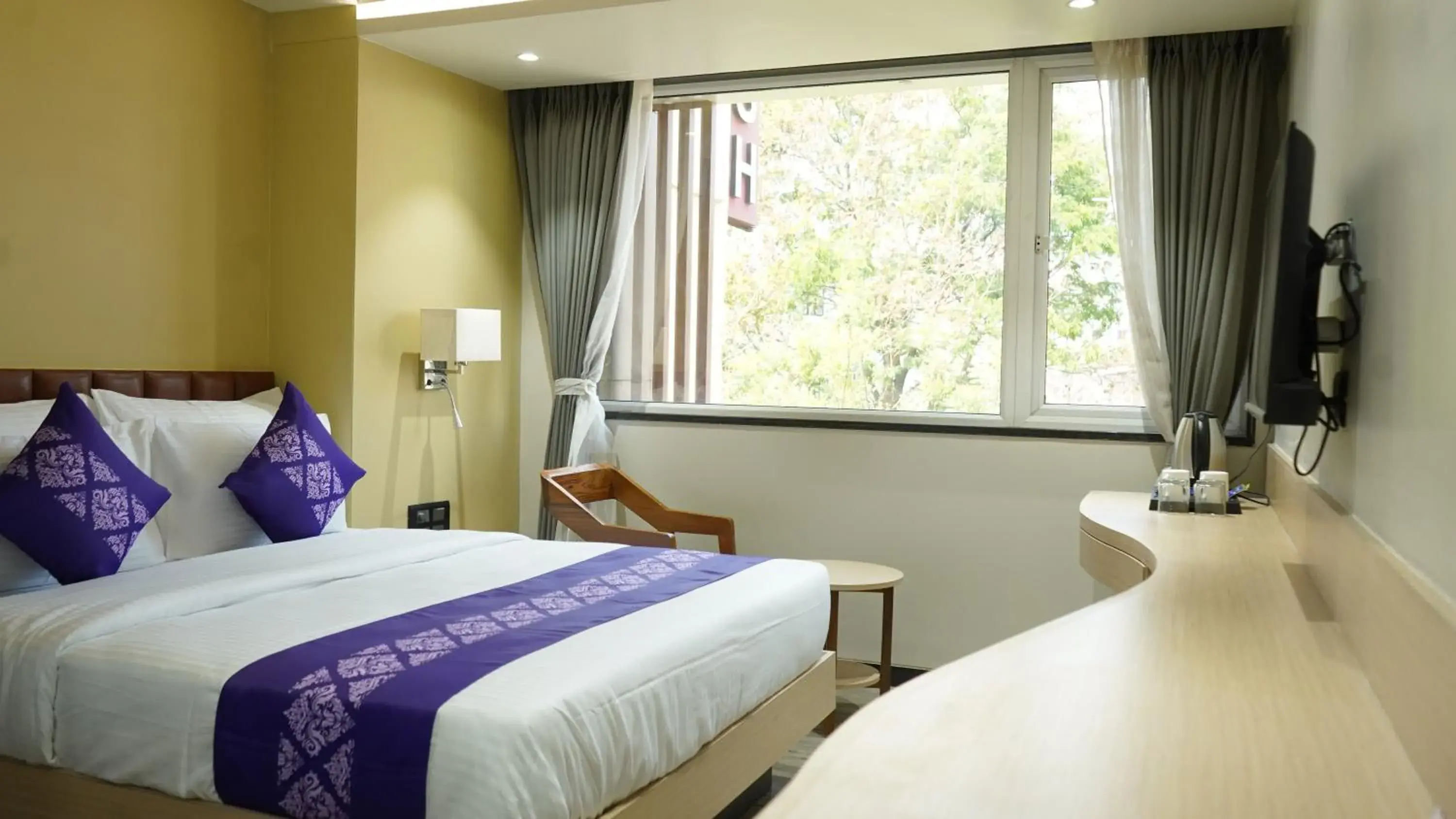 Bedroom, Bed in Purple Beds by VITS Dwarkesh, Surat Bedroom, Bed in Purple Beds by VITS Dwarkesh, Surat