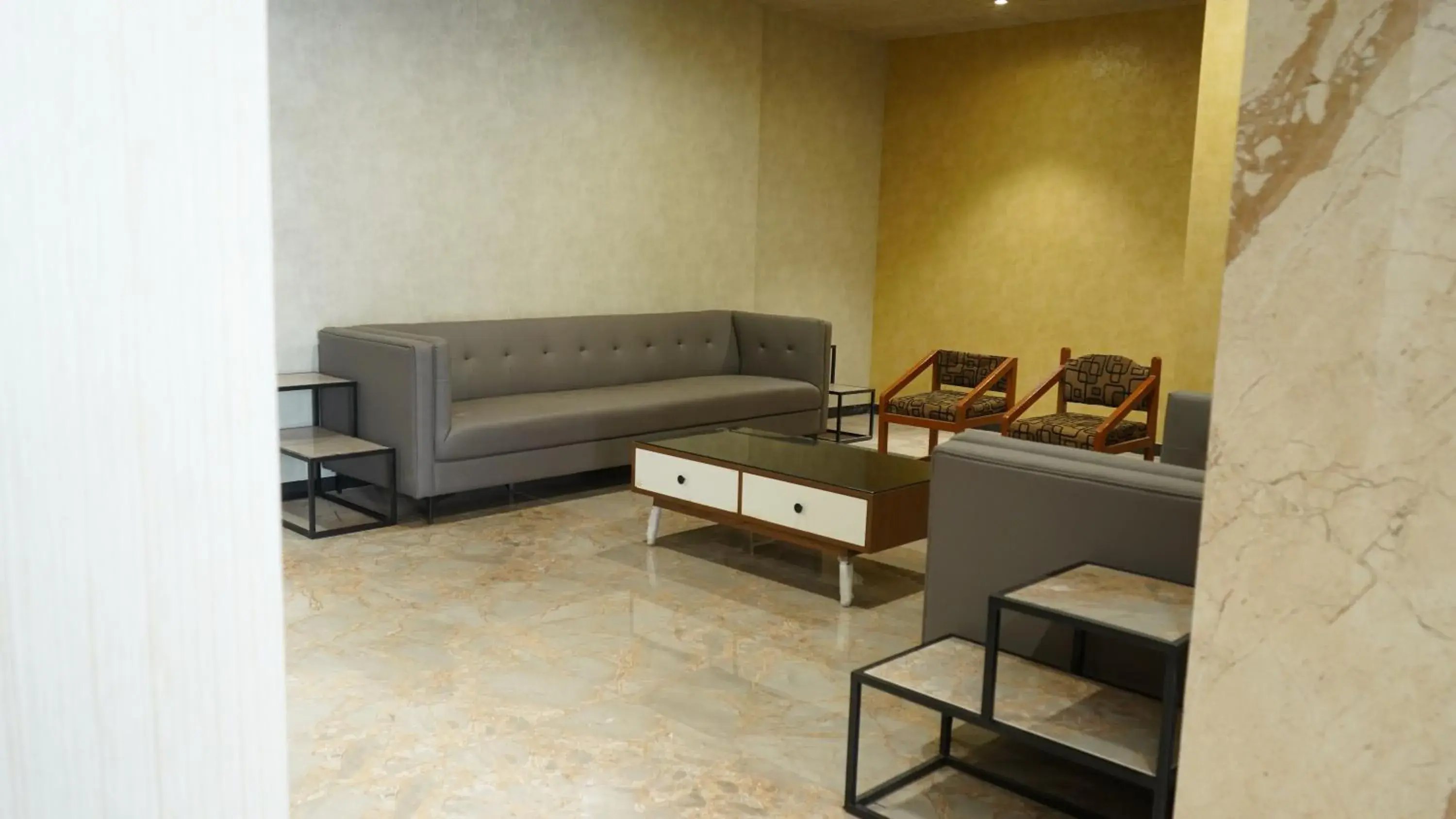 Lobby or reception in Purple Beds by VITS Dwarkesh, Surat Lobby or reception in Purple Beds by VITS Dwarkesh, Surat