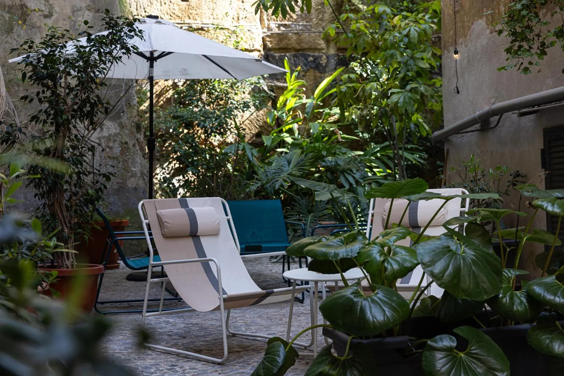 Garden in MONART HOSPITALITY Capodimonte