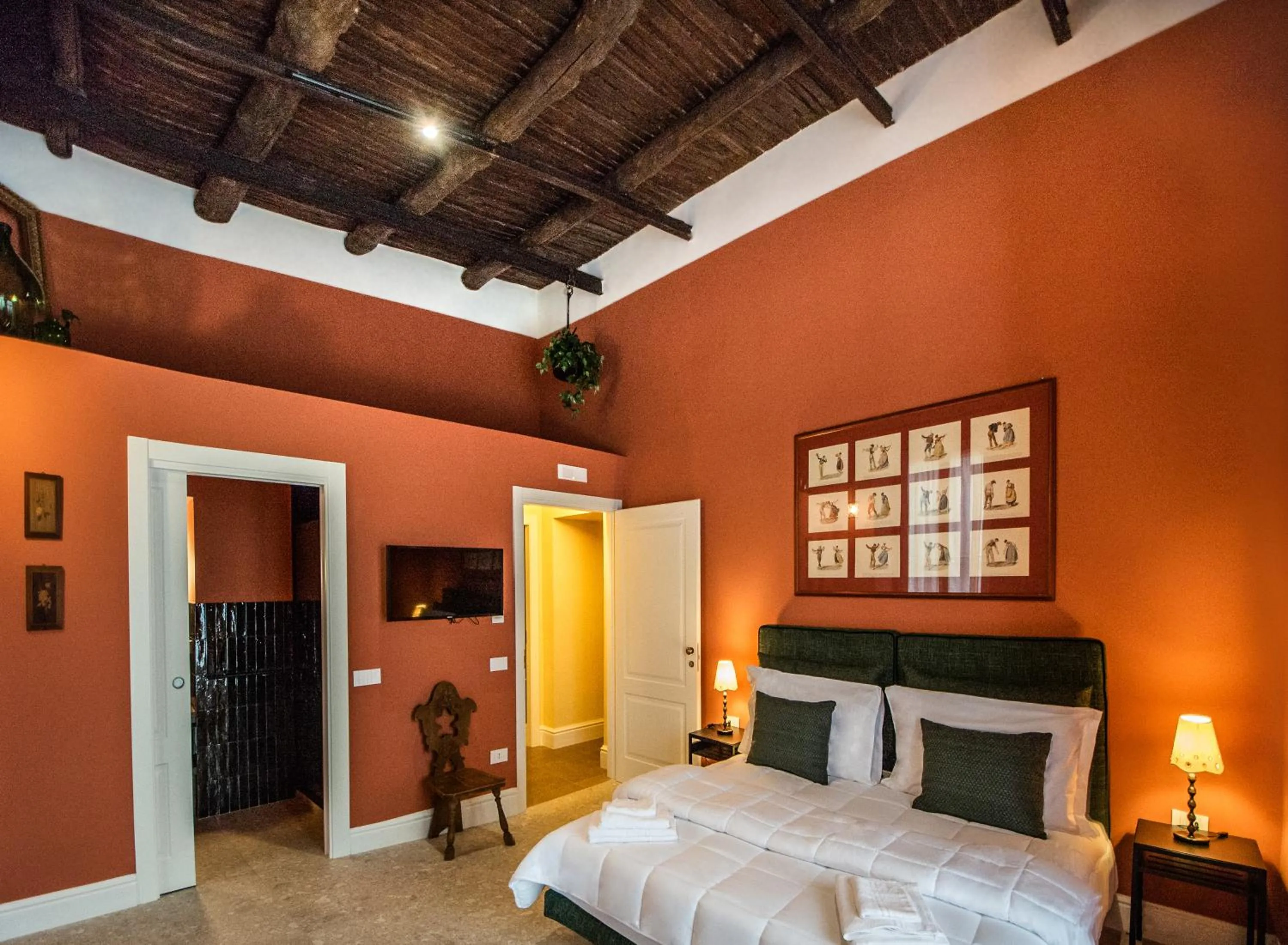 Bed in MONART HOSPITALITY Capodimonte