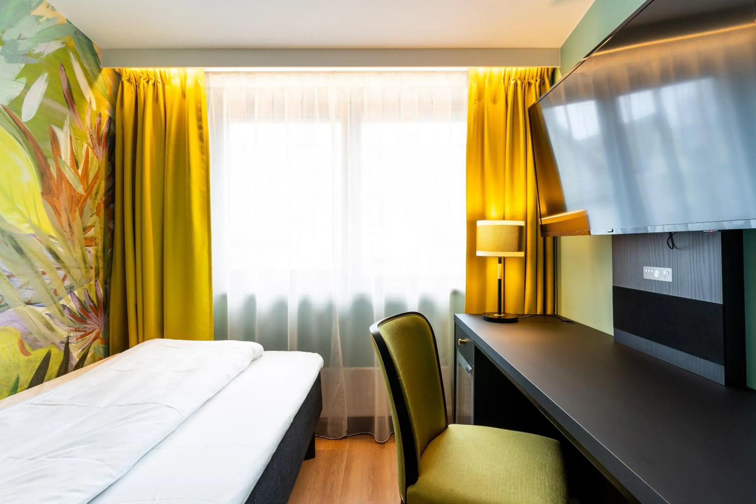 Bed in Thon Hotel Ålesund Bed in Thon Hotel Ålesund