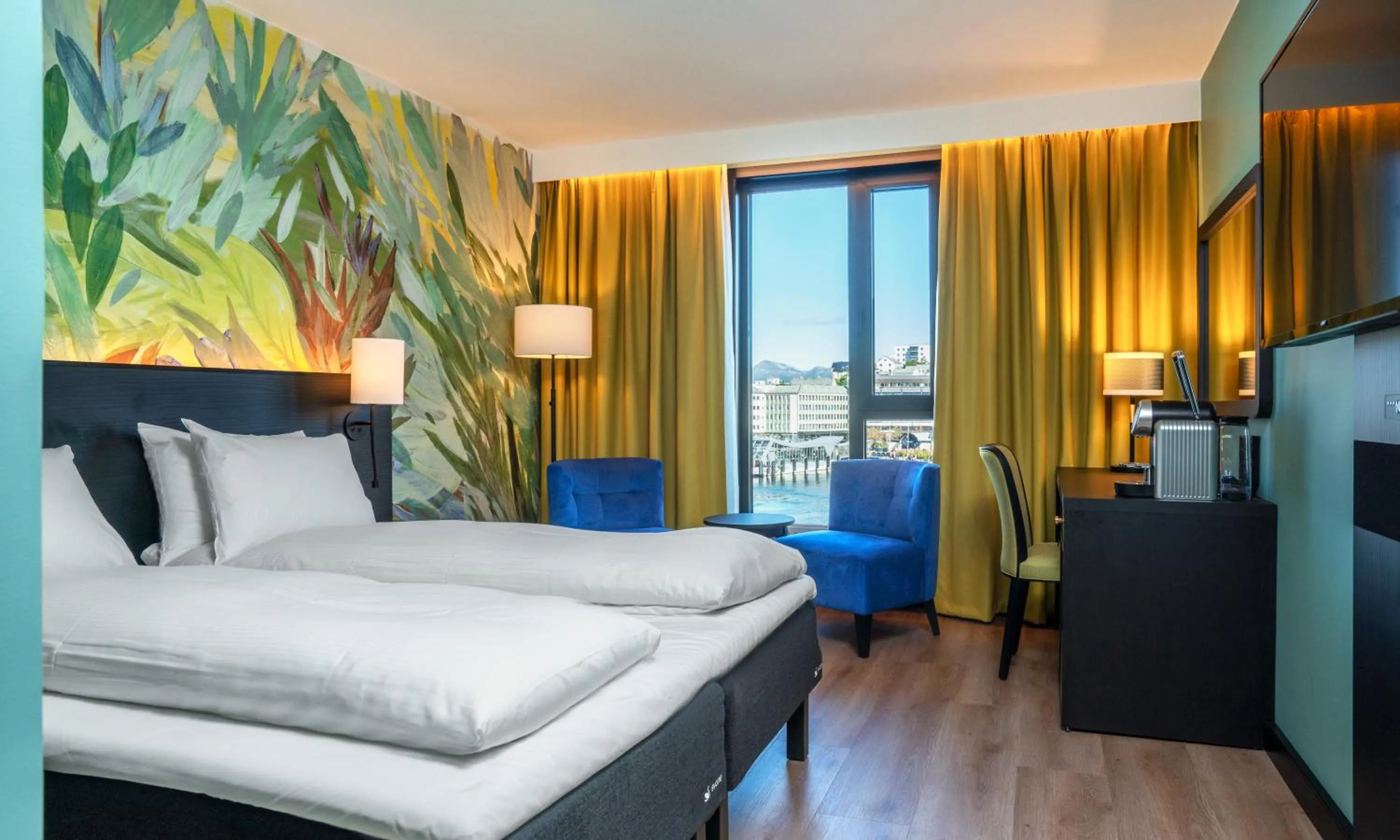 Bed in Thon Hotel Ålesund