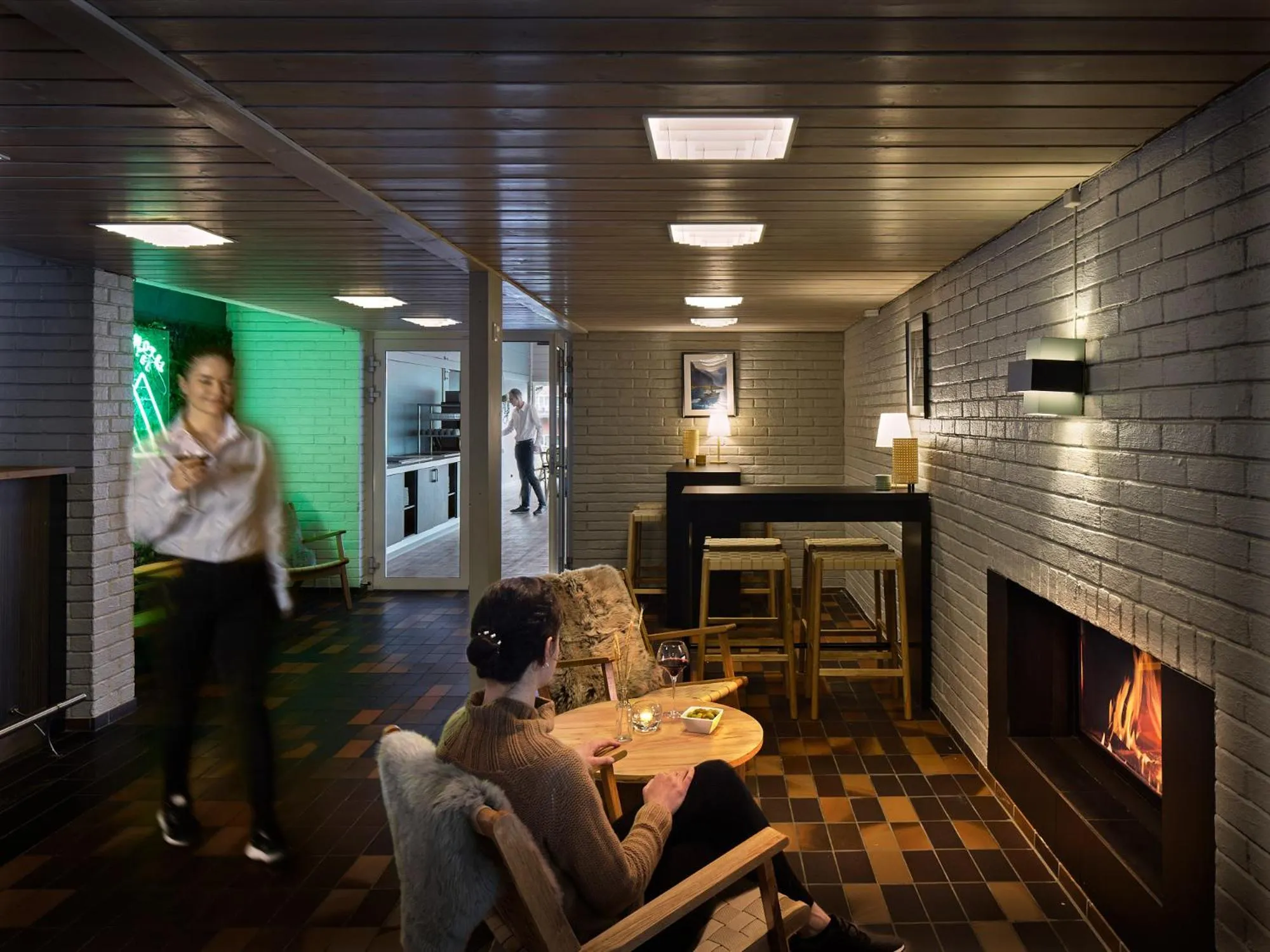 People in Eidfjord Hotel