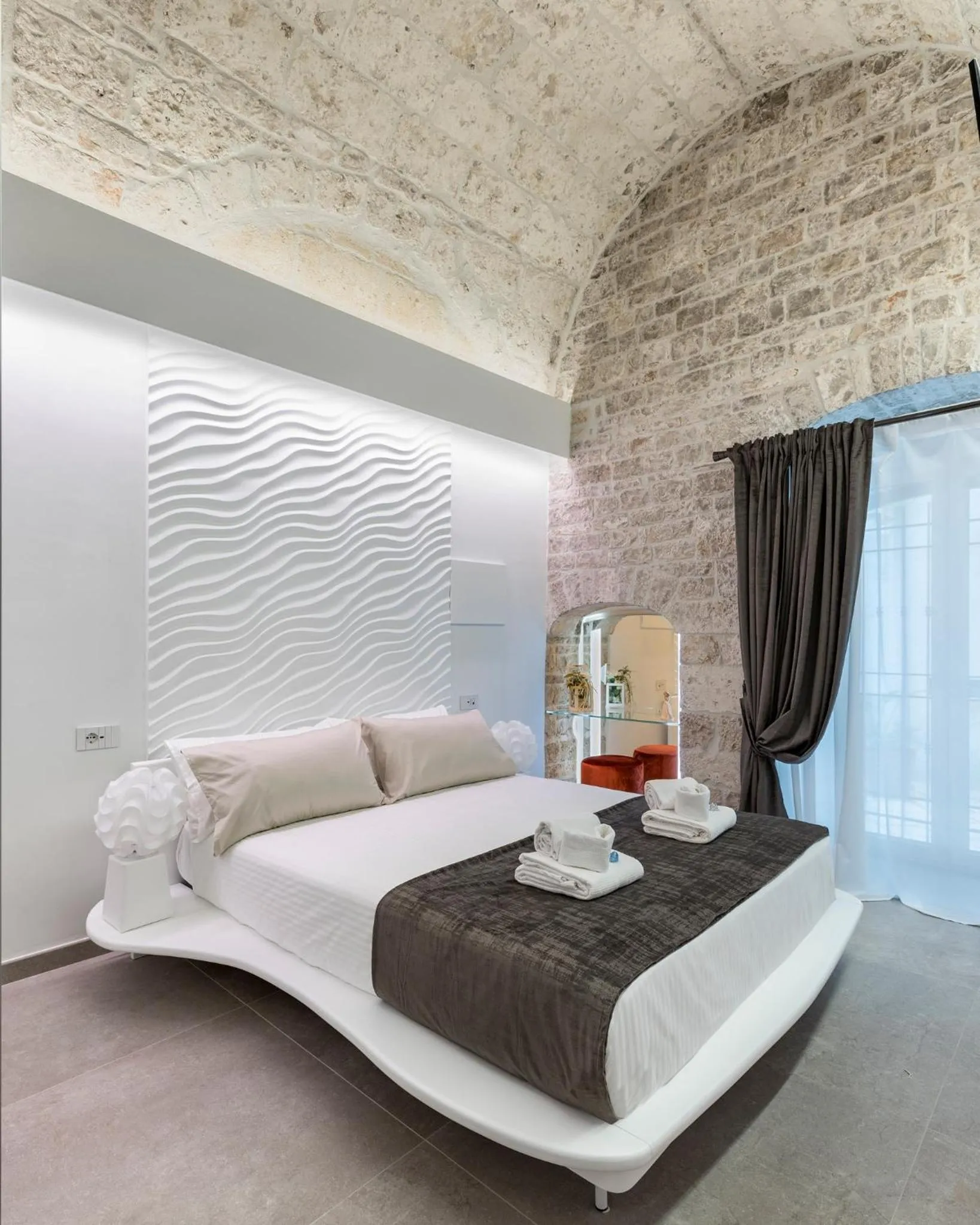 TV and multimedia, Bed in Casa Massima Suites & SPA