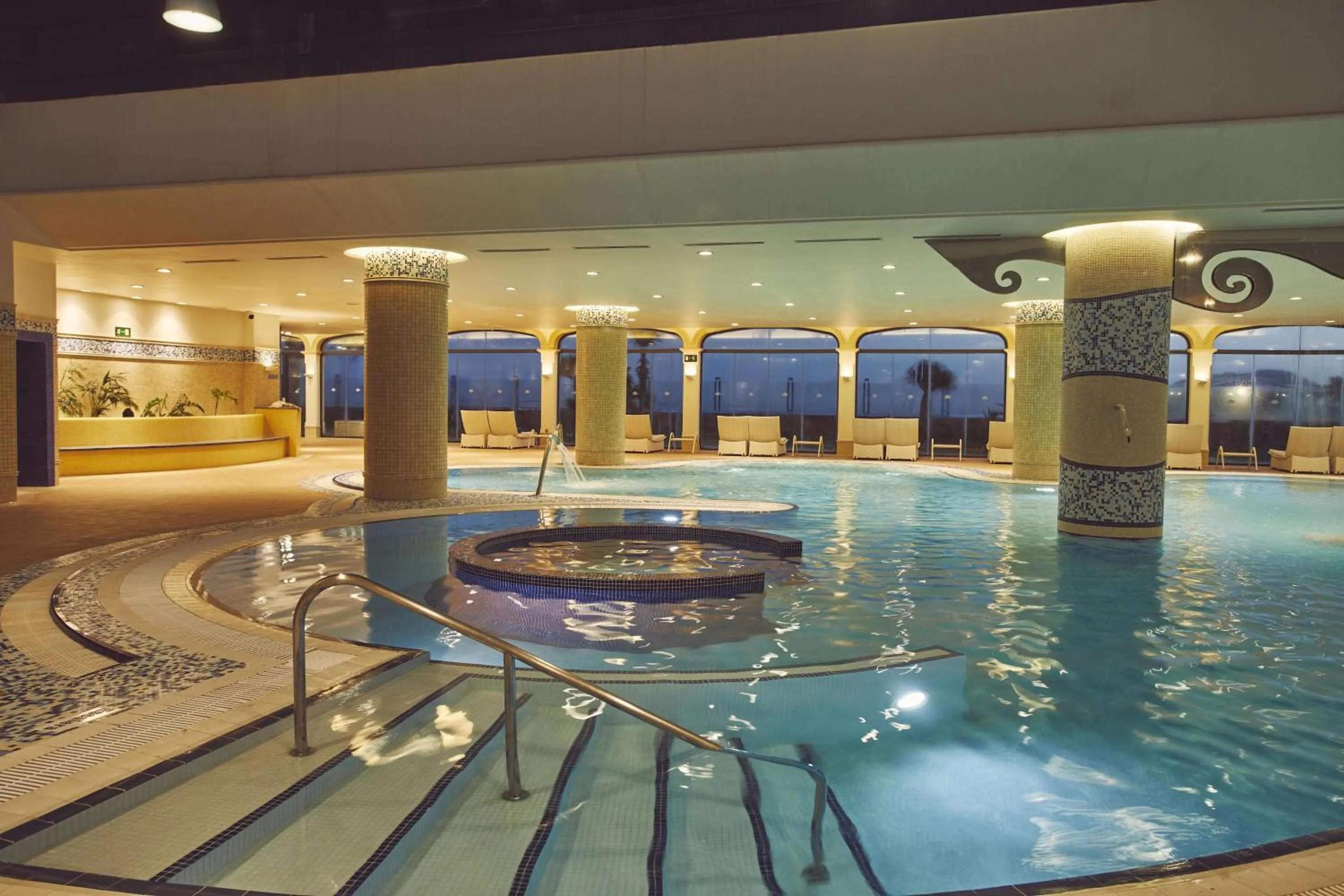 Swimming pool in Secrets Bahía Real Resort & Spa Adults only