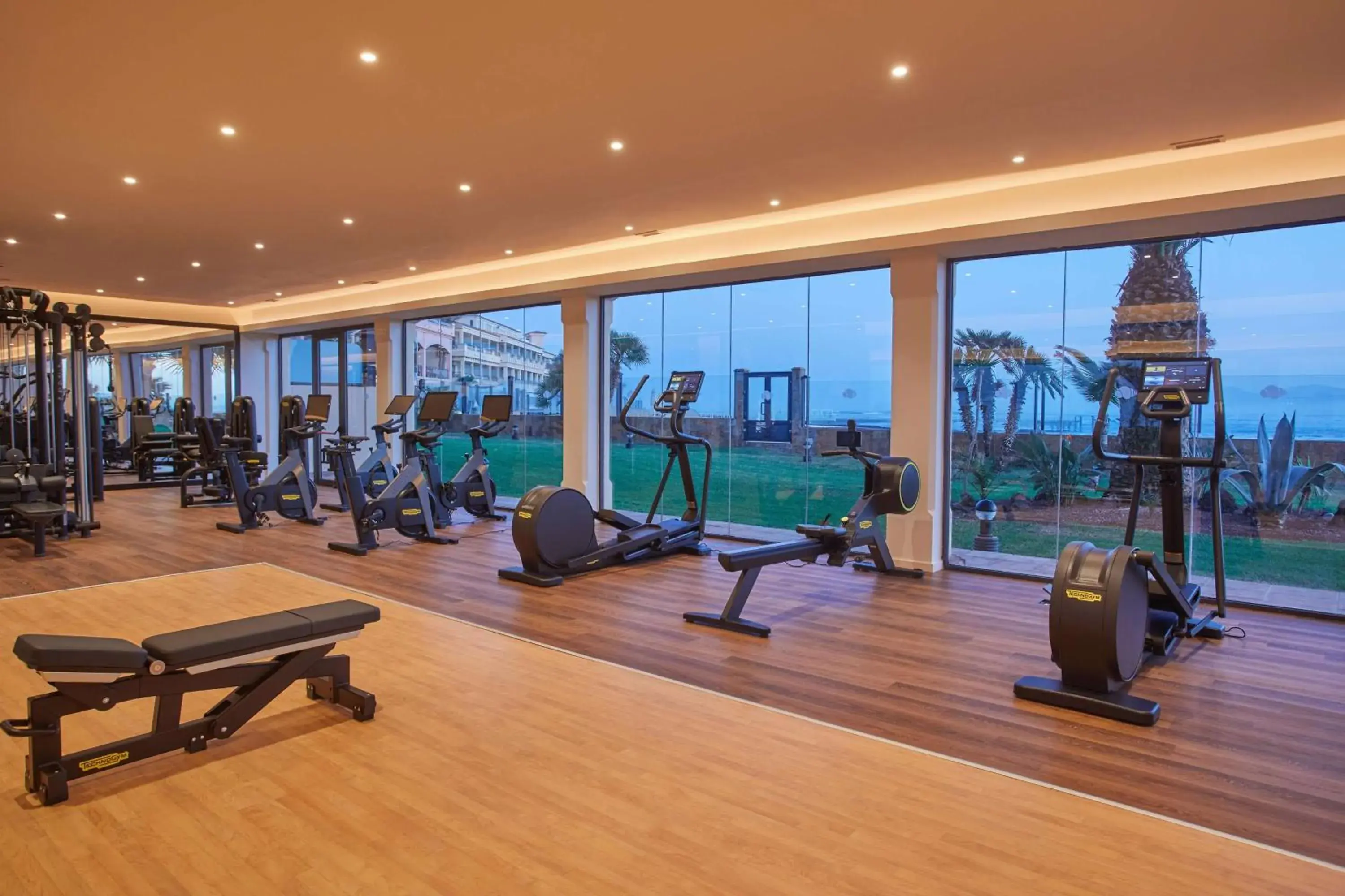 Fitness centre/facilities in Secrets Bahía Real Resort & Spa Adults only Fitness centre/facilities in Secrets Bahía Real Resort & Spa Adults only