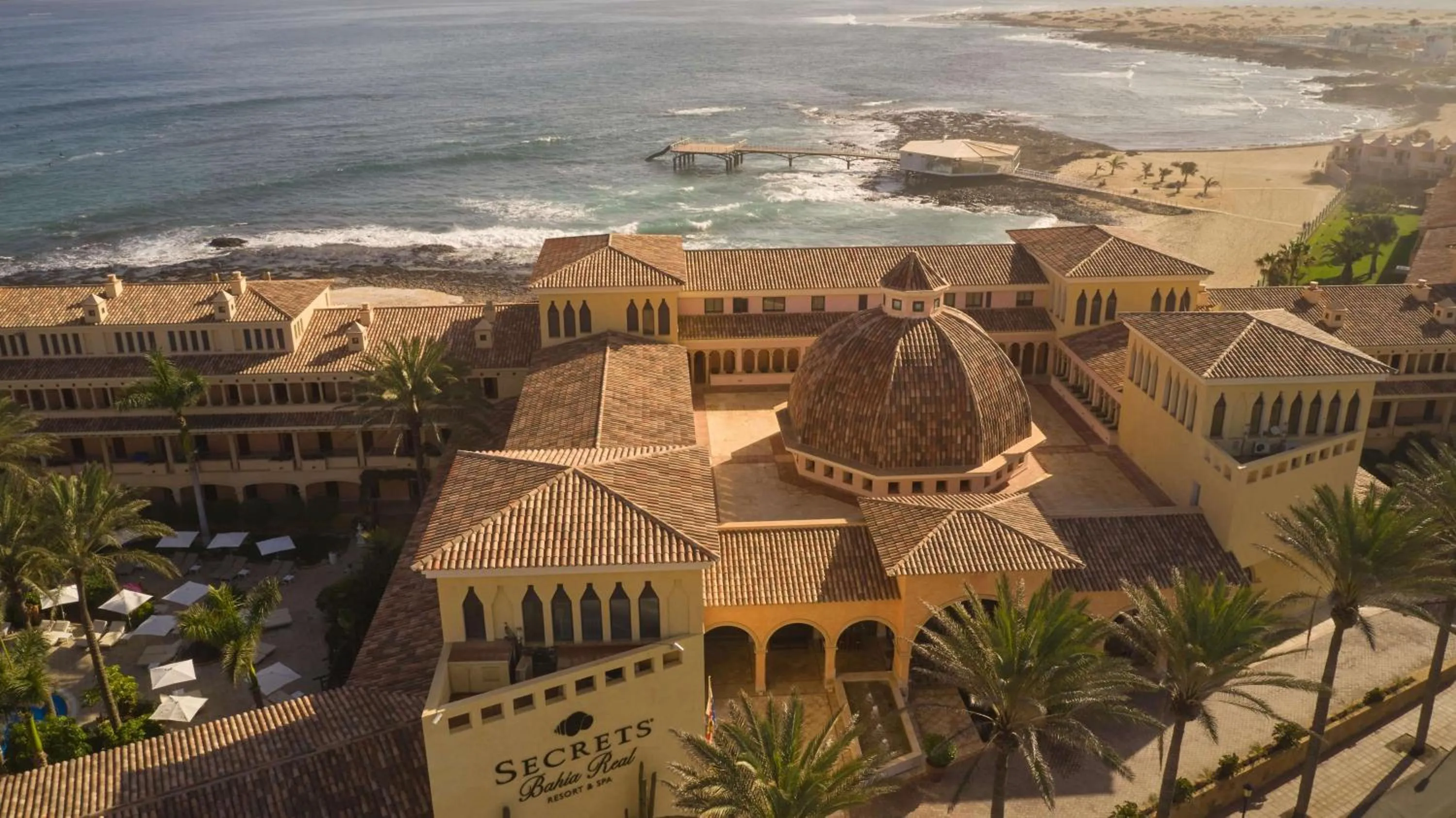 Property building in Secrets Bahía Real Resort & Spa Adults only