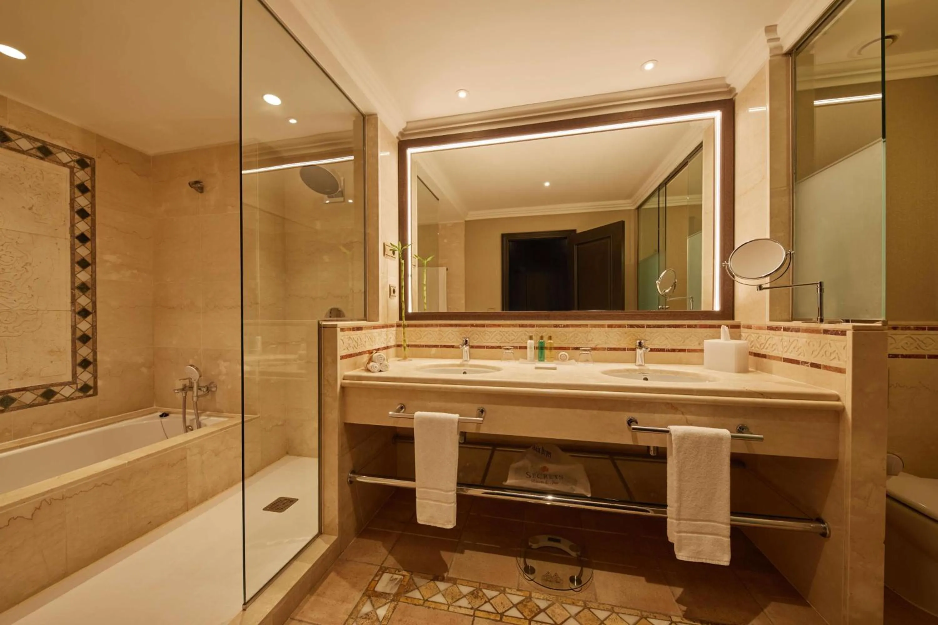 Bathroom in Secrets Bahía Real Resort & Spa Adults only