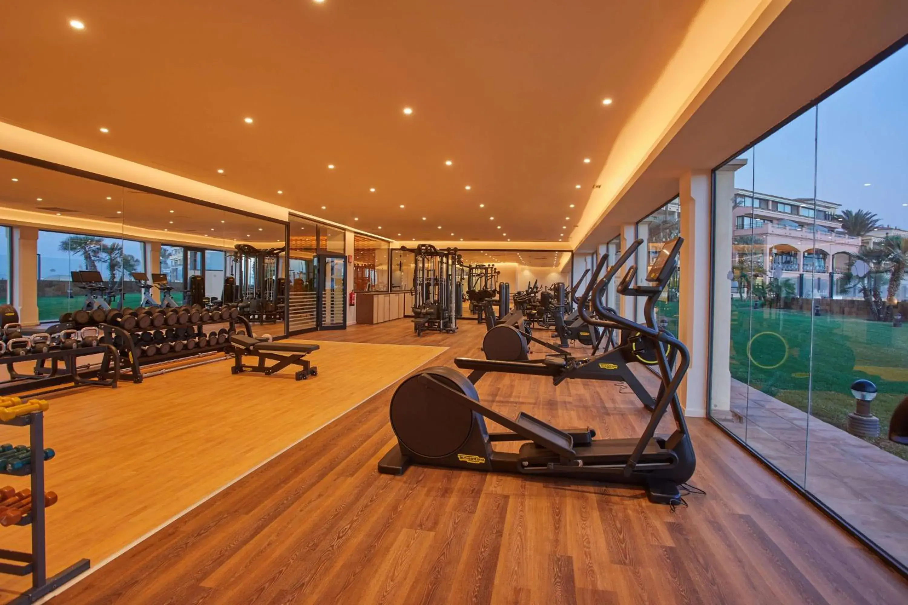 Fitness centre/facilities in Secrets Bahía Real Resort & Spa Adults only Fitness centre/facilities in Secrets Bahía Real Resort & Spa Adults only