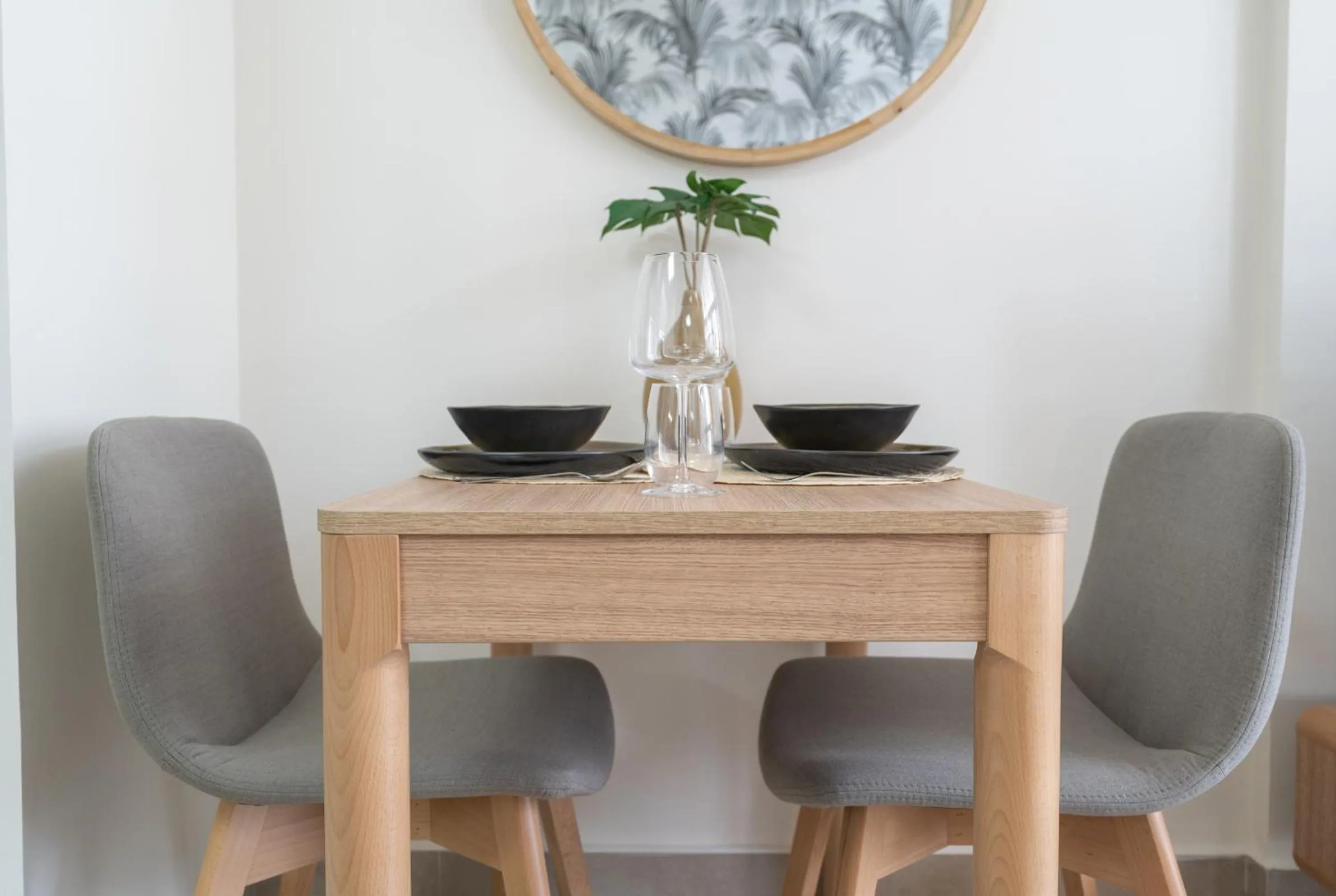 Seating area in Lovely Studio & Budget Friendly