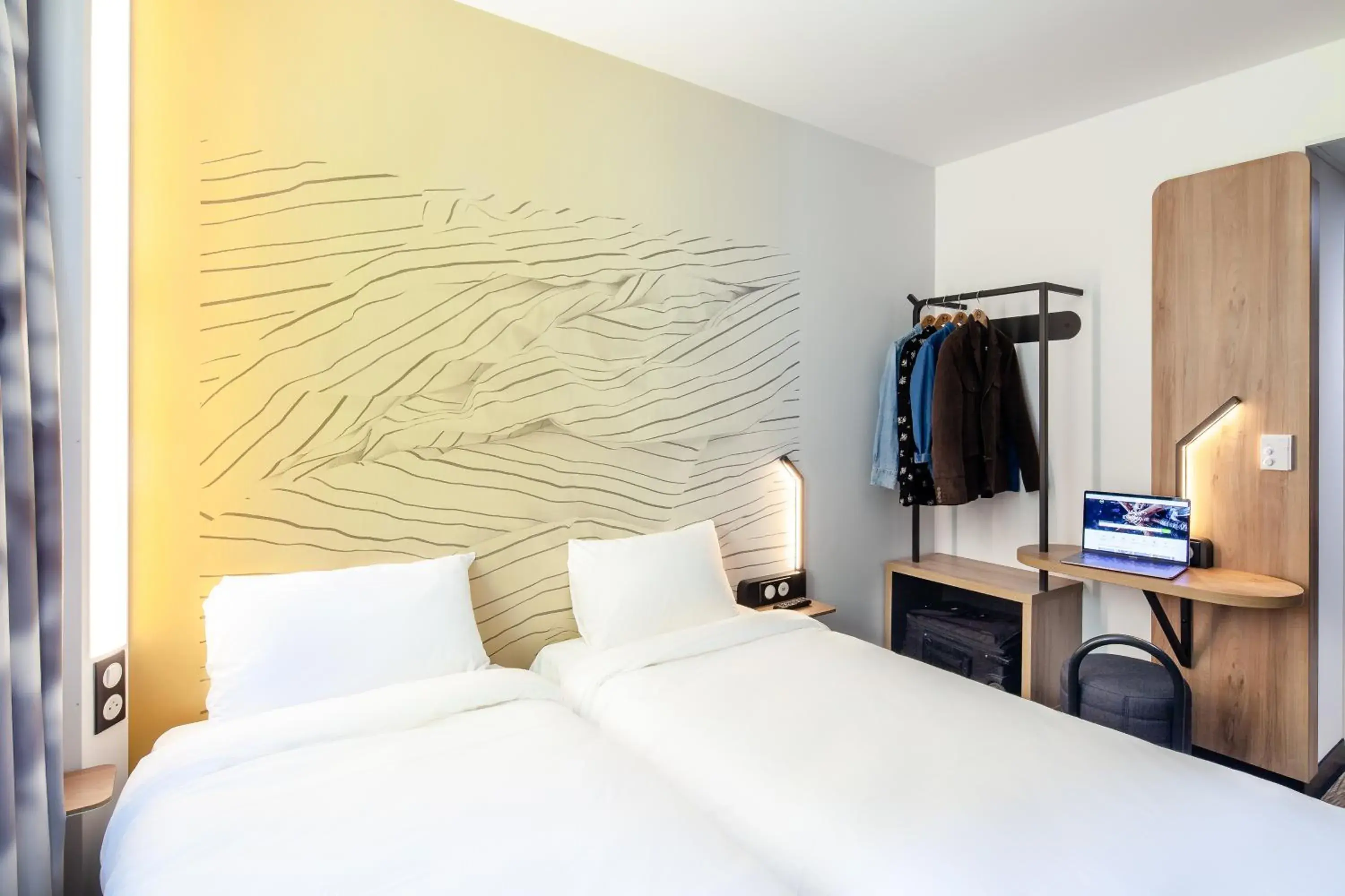 Twin Room in B&B HOTEL Bordeaux Saint André de Cubzac Twin Room in B&B HOTEL Bordeaux Saint André de Cubzac