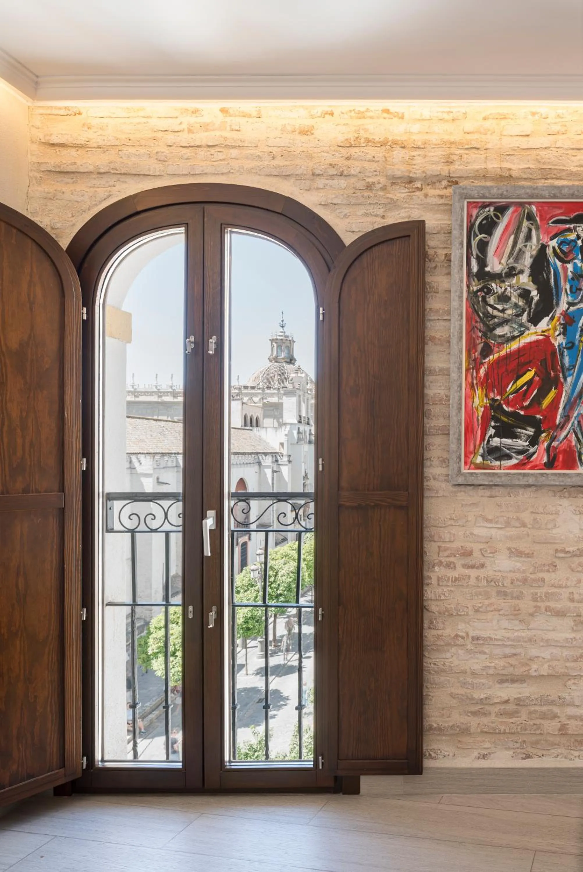 Decorative detail in Casa ART Sevilla