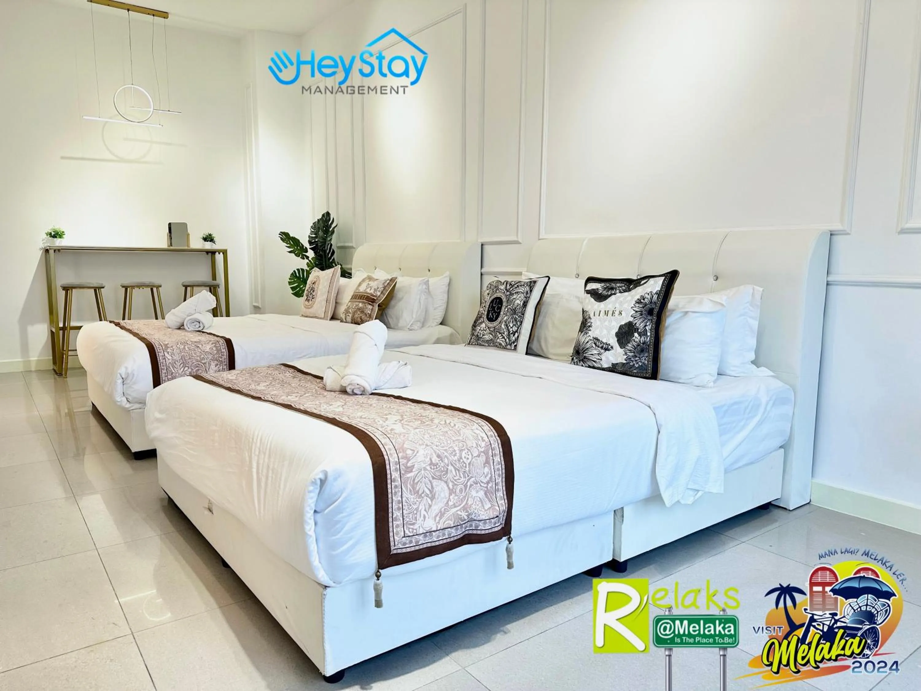 Bed in Imperio Residence By Heystay Management