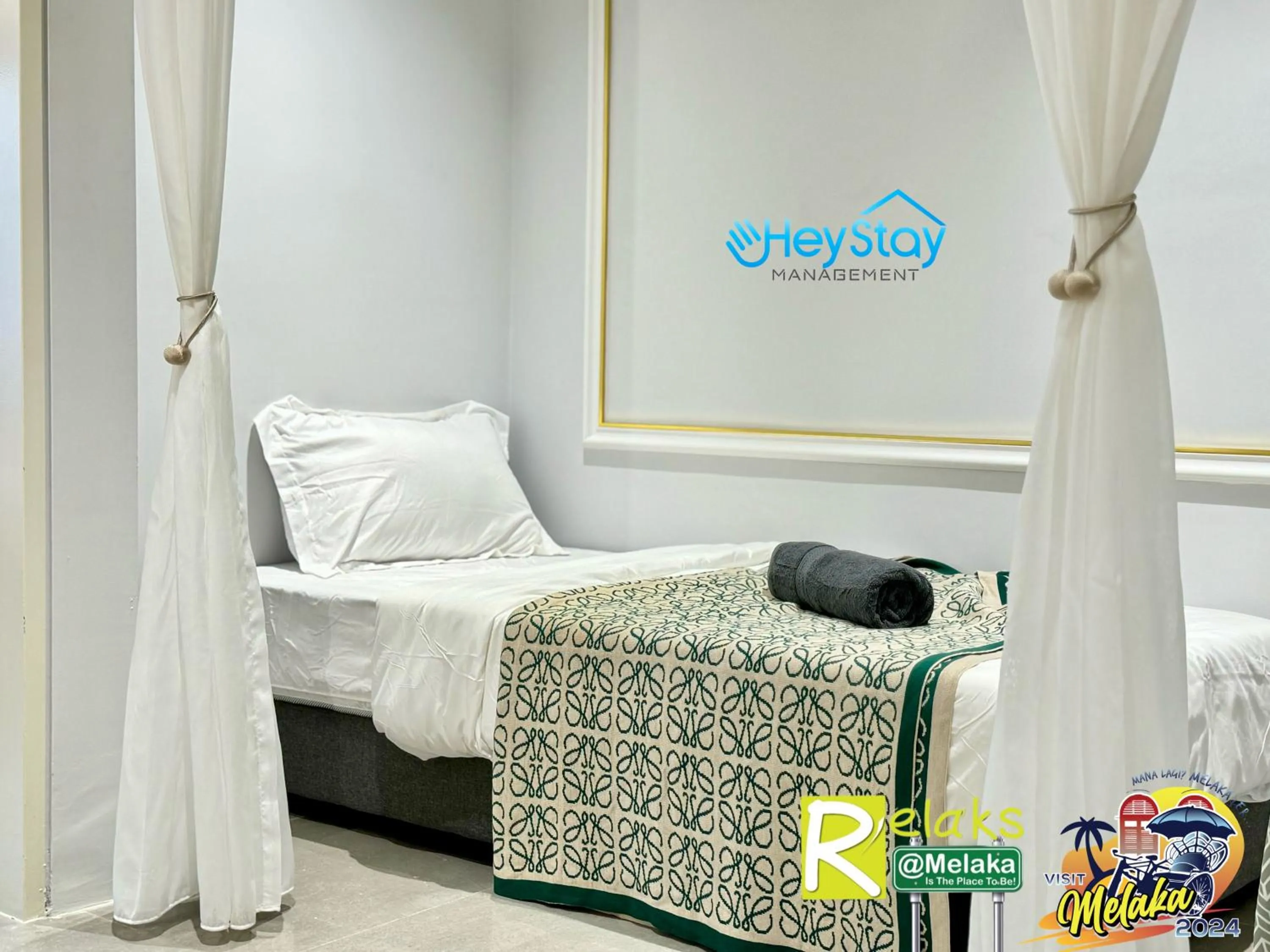 Bed in Imperio Residence By Heystay Management